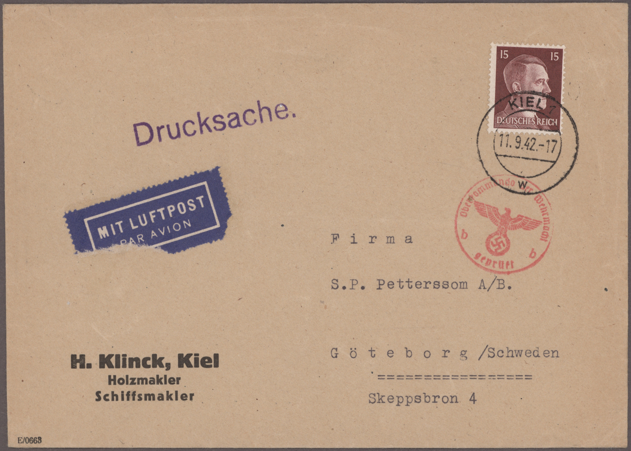 Lot 17376 - Deutsches Reich - 3. Reich  -  Auktionshaus Christoph Gärtner GmbH & Co. KG 52nd Auction - Day 6