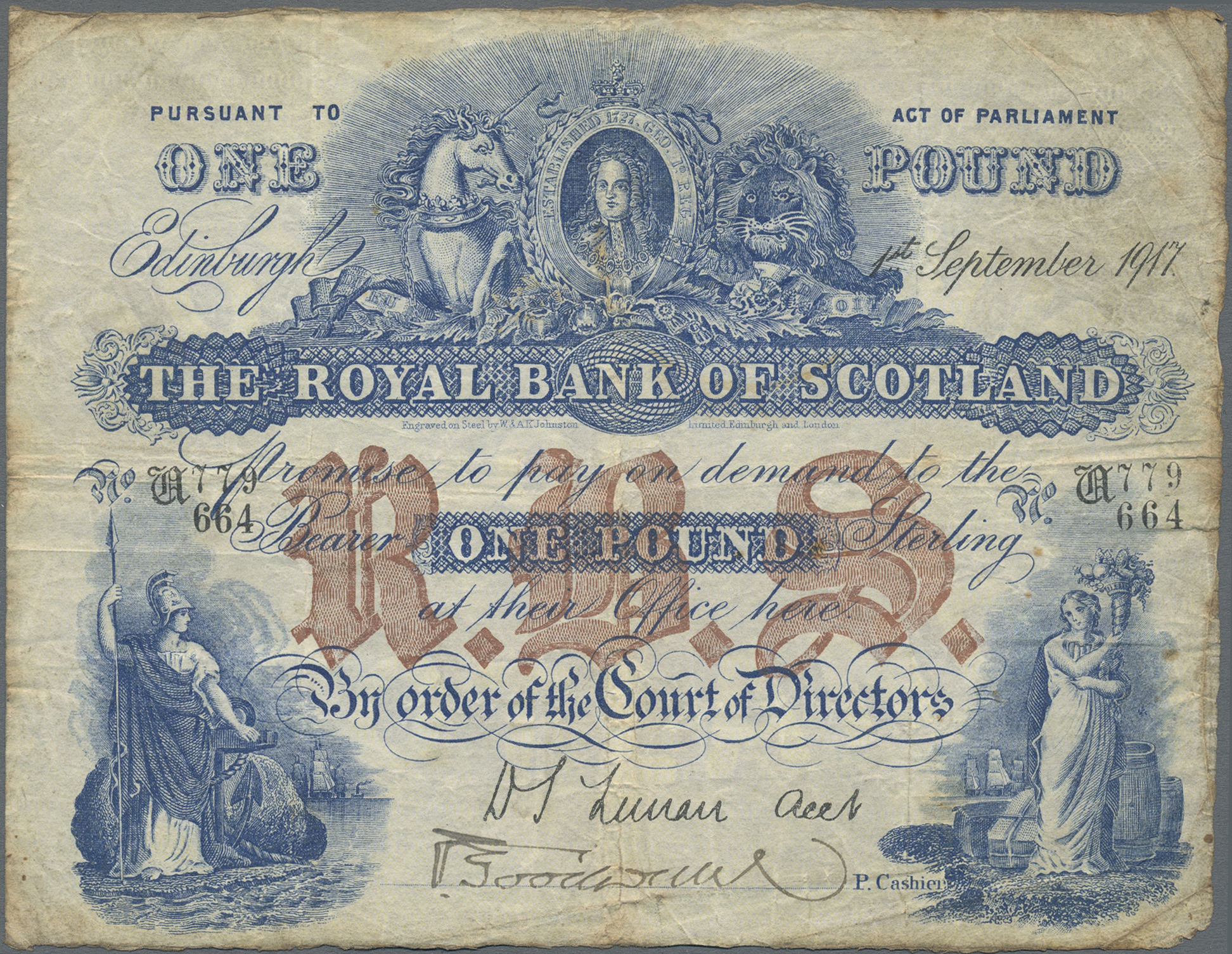 Lot 02513 - Scotland / Schottland | Banknoten - Auktionshaus Christoph Gärtner GmbH & Co. KG Sale #45 Banknotes Worldwide Lot 02513 - Scotland / Schottland | Banknoten - Auktionshaus Christoph Gärtner GmbH & Co. KG Sale #45 Banknotes Worldwide