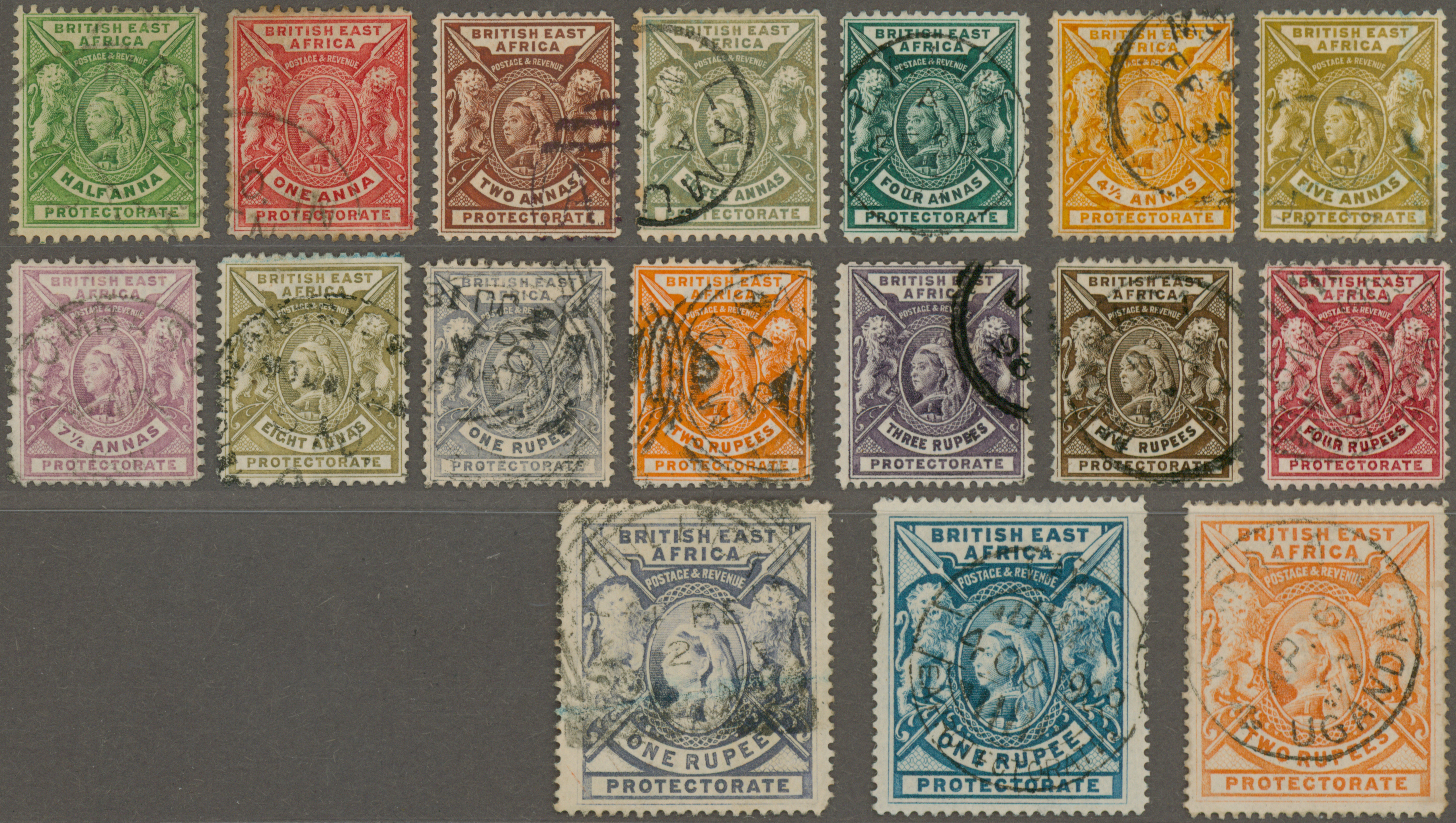 Lot 02911 - britisch-ostafrika und uganda - Auktionshaus Christoph Gärtner GmbH & Co. KG 57th AUCTION - Day 2 Lot 02911 - britisch-ostafrika und uganda - Auktionshaus Christoph Gärtner GmbH & Co. KG 57th AUCTION - Day 2