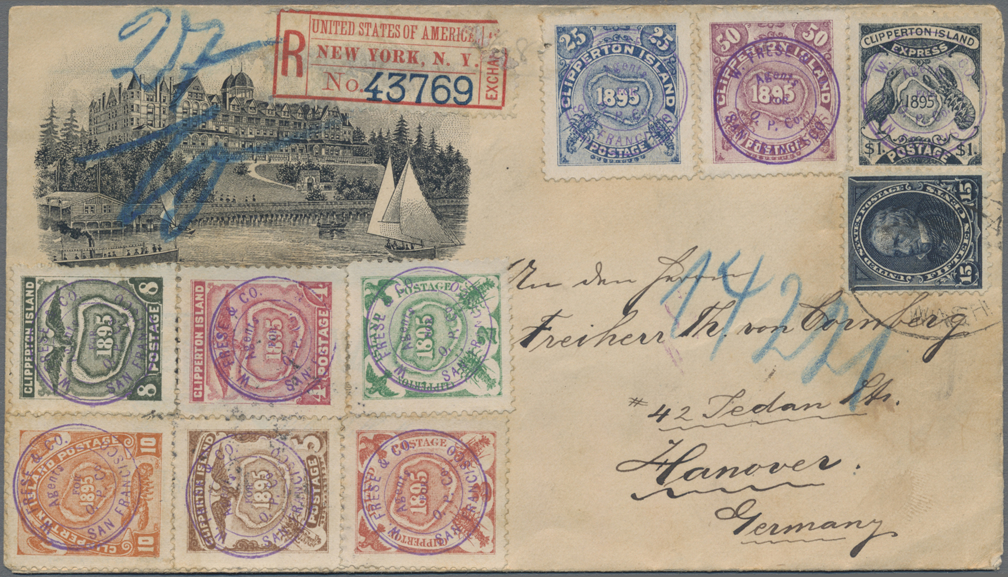 Lot 03094 - Vereinigte Staaten von Amerika - Besonderheiten  -  Auktionshaus Christoph Gärtner GmbH & Co. KG 57th AUCTION - Day 2