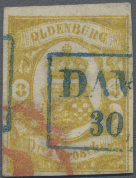 Lot 04378 - Oldenburg - Marken und Briefe - Auktionshaus Christoph Gärtner GmbH & Co. KG 58th AUCTION - Day 2 Lot 04378 - Oldenburg - Marken und Briefe - Auktionshaus Christoph Gärtner GmbH & Co. KG 58th AUCTION - Day 2