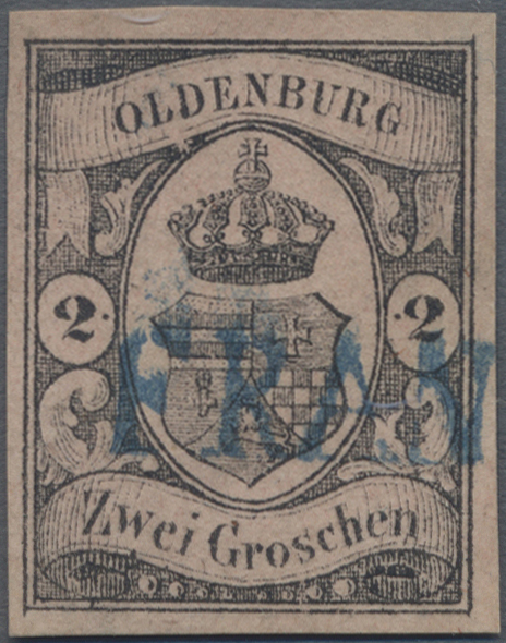 Lot 04373 - Oldenburg - Marken und Briefe - Auktionshaus Christoph Gärtner GmbH & Co. KG 58th AUCTION - Day 2 Lot 04373 - Oldenburg - Marken und Briefe - Auktionshaus Christoph Gärtner GmbH & Co. KG 58th AUCTION - Day 2