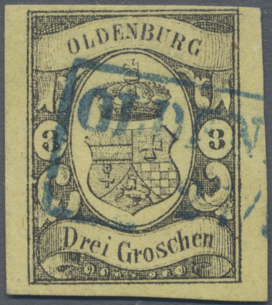 Lot 04374 - Oldenburg - Marken und Briefe - Auktionshaus Christoph Gärtner GmbH & Co. KG 58th AUCTION - Day 2 Lot 04374 - Oldenburg - Marken und Briefe - Auktionshaus Christoph Gärtner GmbH & Co. KG 58th AUCTION - Day 2
