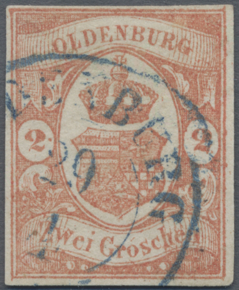 Lot 04377 - Oldenburg - Marken und Briefe - Auktionshaus Christoph Gärtner GmbH & Co. KG 58th AUCTION - Day 2 Lot 04377 - Oldenburg - Marken und Briefe - Auktionshaus Christoph Gärtner GmbH & Co. KG 58th AUCTION - Day 2