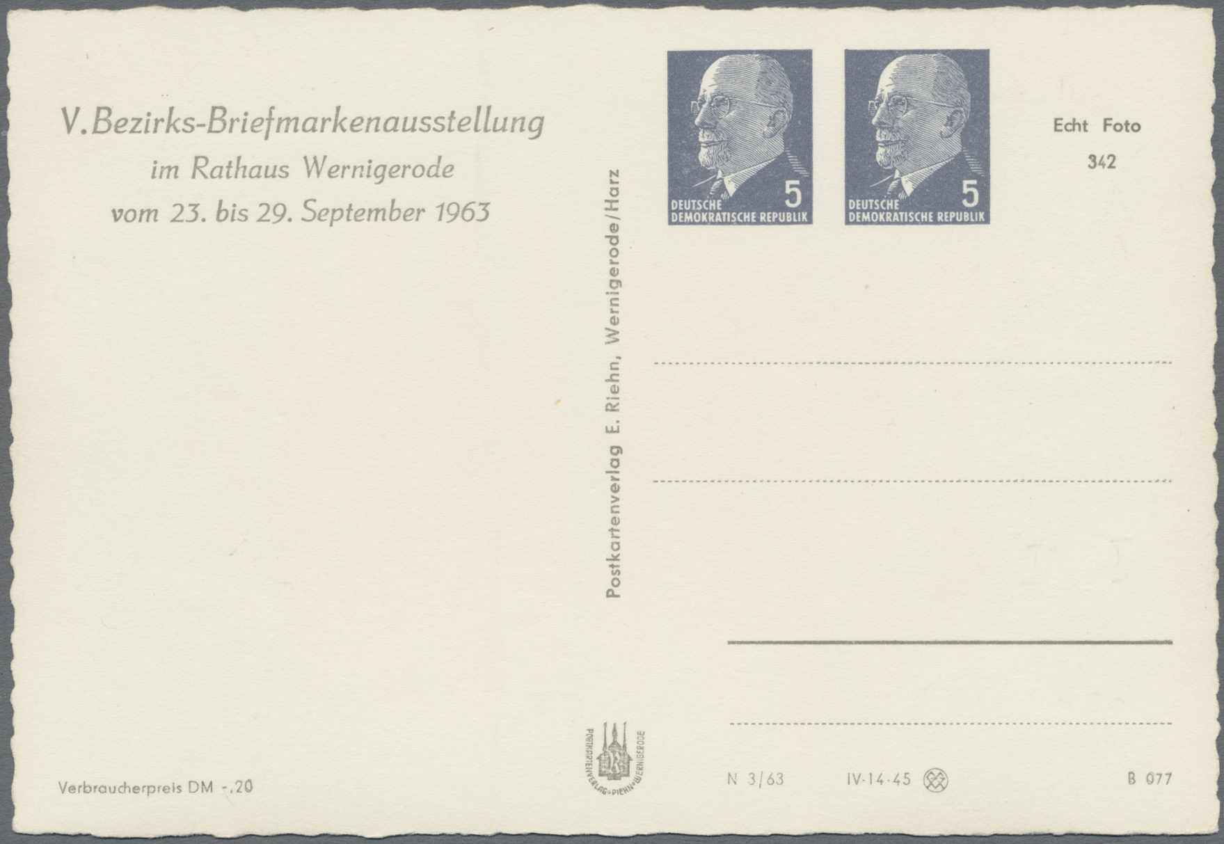 Lot 14944 - DDR - Privatganzsachen - Auktionshaus Christoph Gärtner GmbH & Co. KG 58th AUCTION - Day 5 Lot 14944 - DDR - Privatganzsachen - Auktionshaus Christoph Gärtner GmbH & Co. KG 58th AUCTION - Day 5