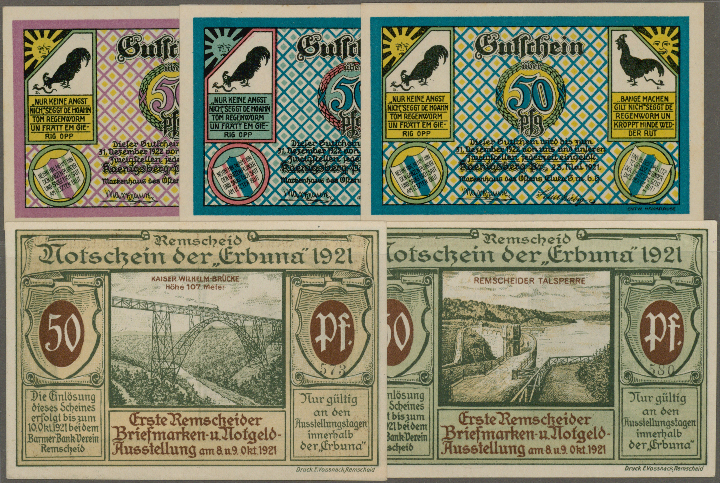 Lot 00372 - Deutschland - Notgeld | Banknoten - Auktionshaus Christoph Gärtner GmbH & Co. KG 57th AUCTION - Day 1 Lot 00372 - Deutschland - Notgeld | Banknoten - Auktionshaus Christoph Gärtner GmbH & Co. KG 57th AUCTION - Day 1