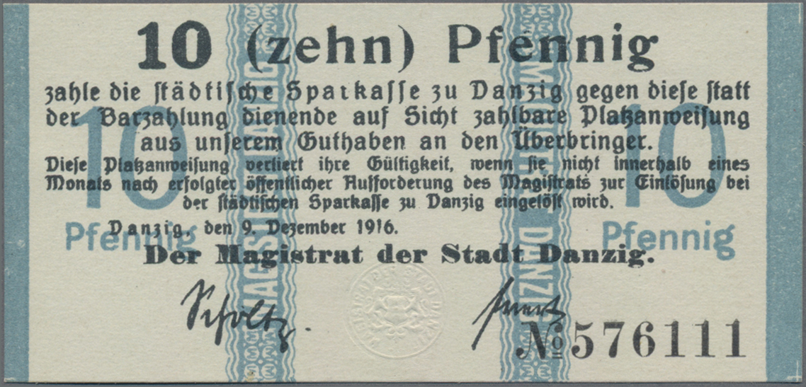 Lot 00378 - Deutschland - Notgeld | Banknoten - Auktionshaus Christoph Gärtner GmbH & Co. KG 57th AUCTION - Day 1 Lot 00378 - Deutschland - Notgeld | Banknoten - Auktionshaus Christoph Gärtner GmbH & Co. KG 57th AUCTION - Day 1