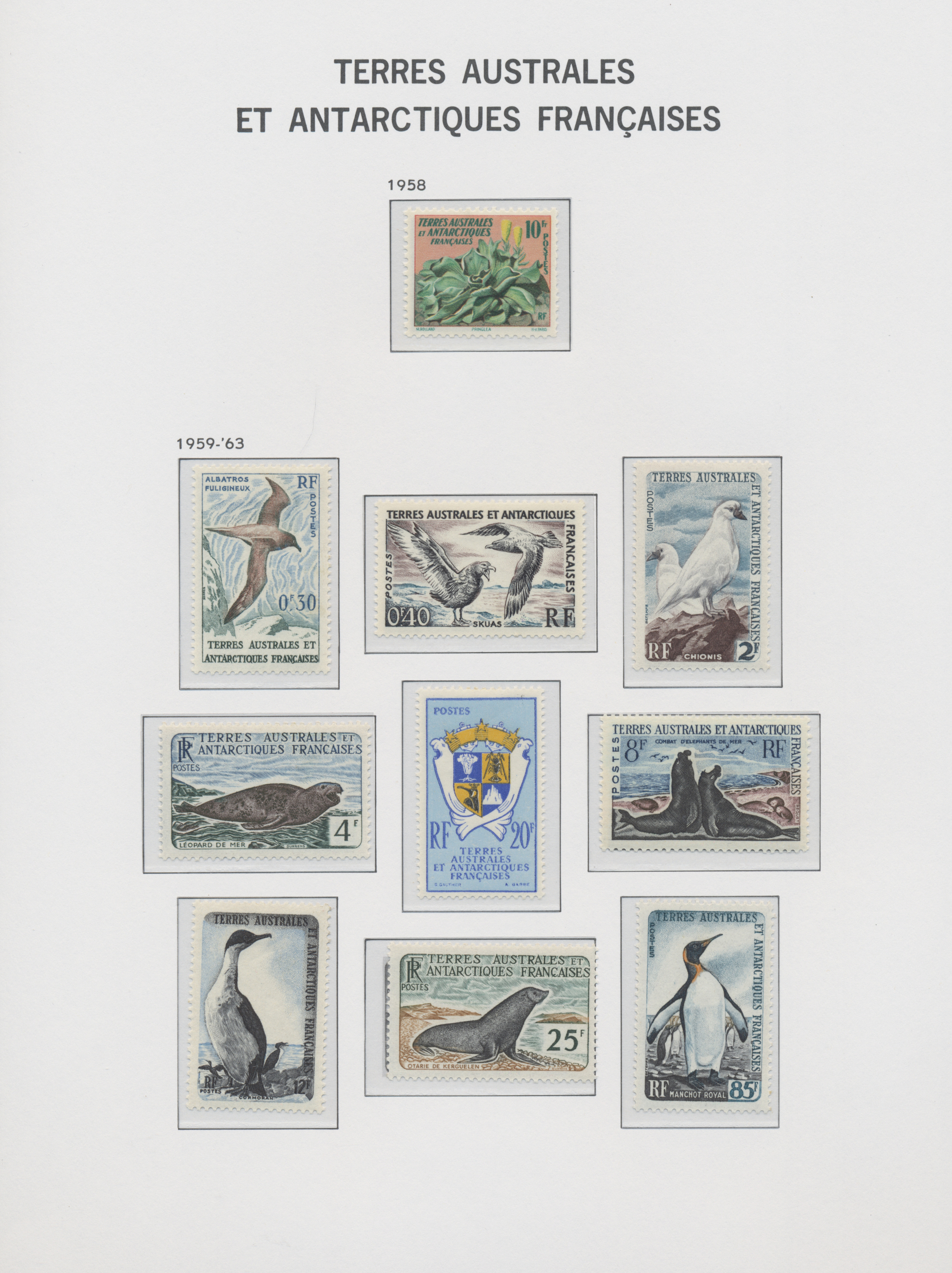 Lot 34634 - französische gebiete in der antarktis  -  Auktionshaus Christoph Gärtner GmbH & Co. KG Sale #44 Collections Germany