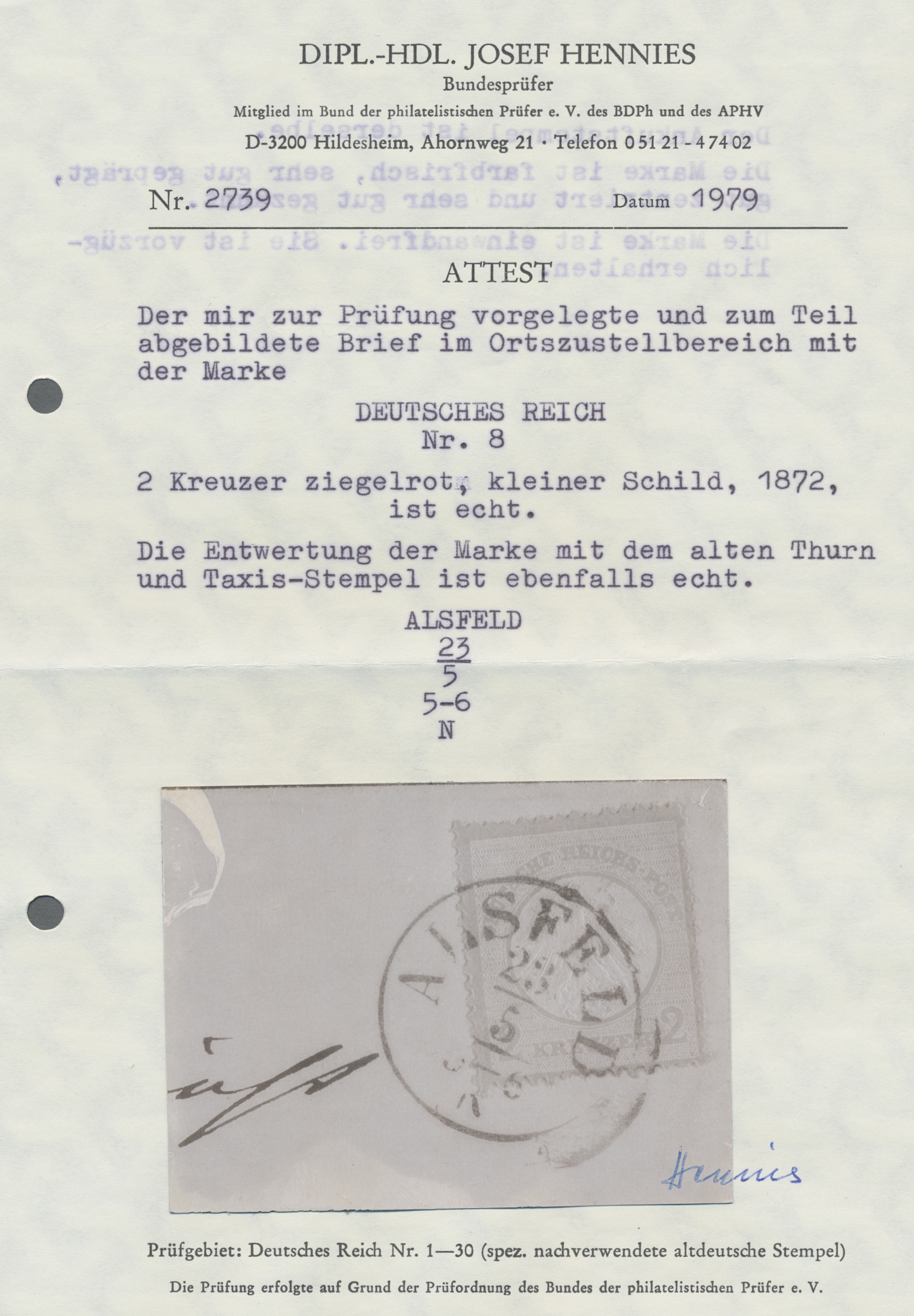 Lot 711 - Deutsches Reich - Brustschild  -   Auction #211