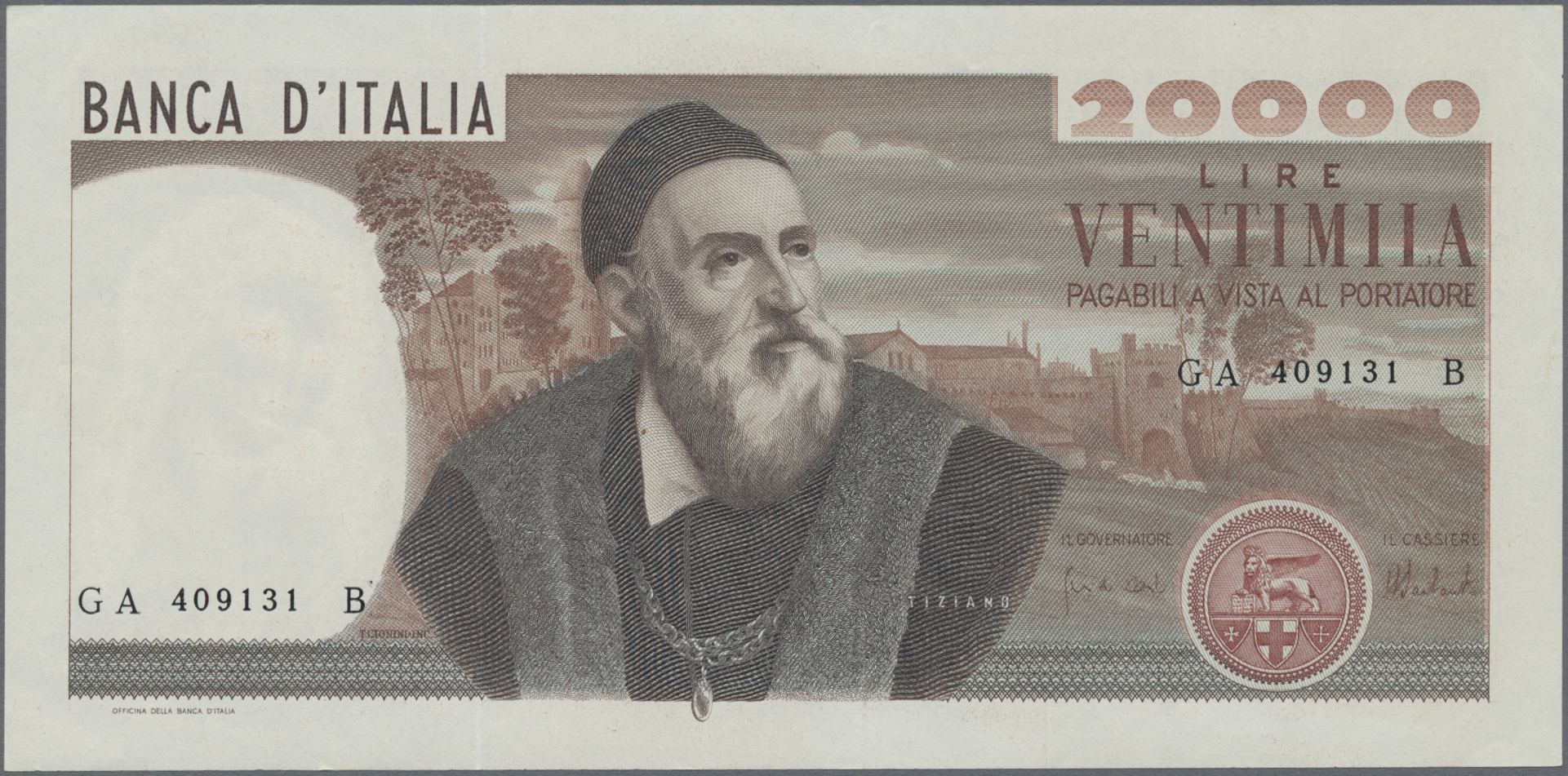 Lot 01399 - Italy / Italien | Banknoten  -  Auktionshaus Christoph Gärtner GmbH & Co. KG 58th AUCTION - Day 1