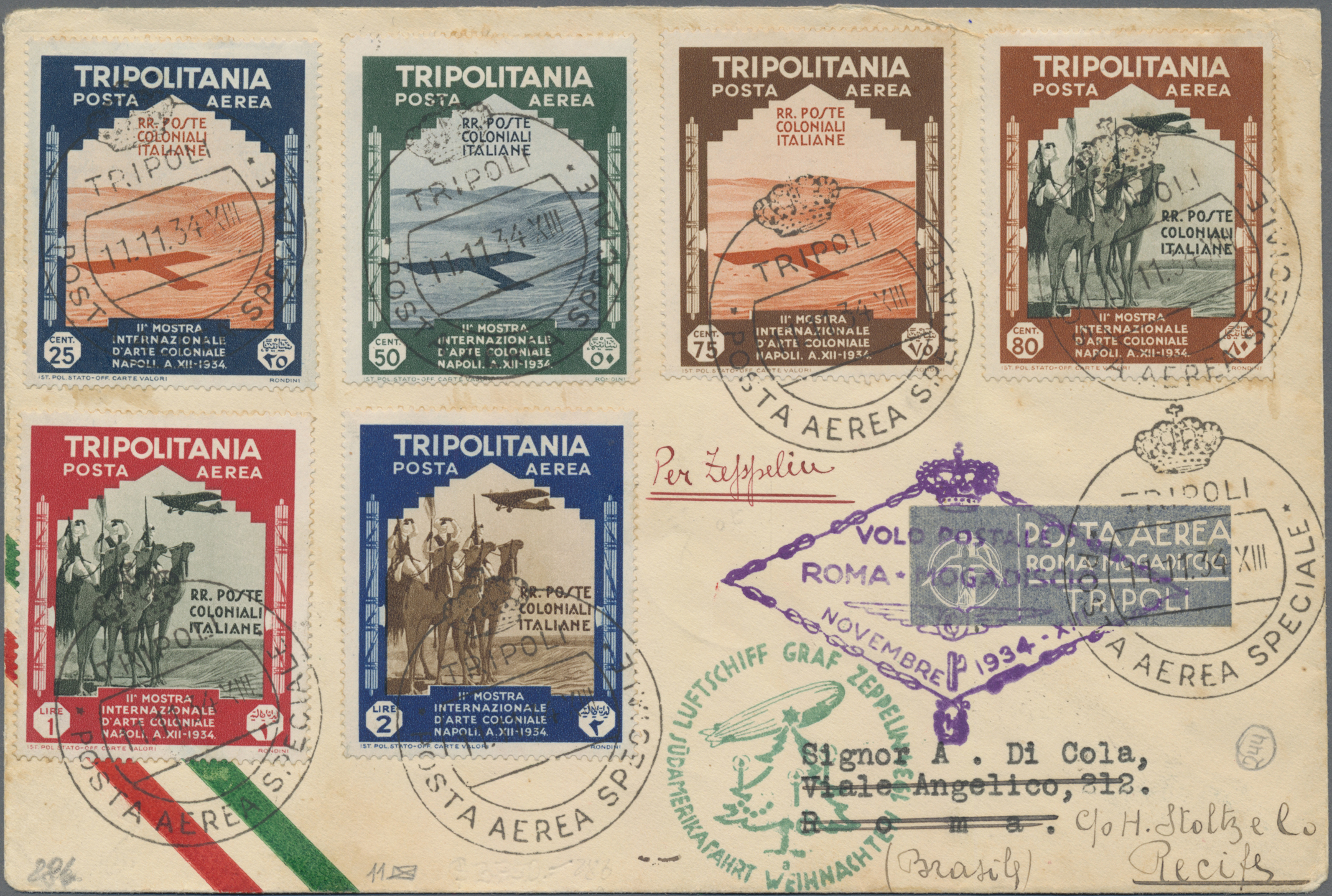 Lot 03238 - zeppelinpost übersee  -  Auktionshaus Christoph Gärtner GmbH & Co. KG 55th AUCTION - Day 2