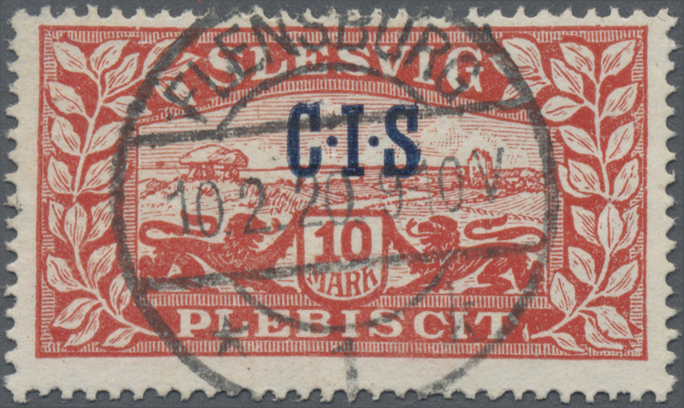 Lot 05919 - Deutsche Abstimmungsgebiete: Schleswig - Dienstmarken - Auktionshaus Christoph Gärtner GmbH & Co. KG 57th AUCTION - Day 3 Lot 05919 - Deutsche Abstimmungsgebiete: Schleswig - Dienstmarken - Auktionshaus Christoph Gärtner GmbH & Co. KG 57th AUCTION - Day 3