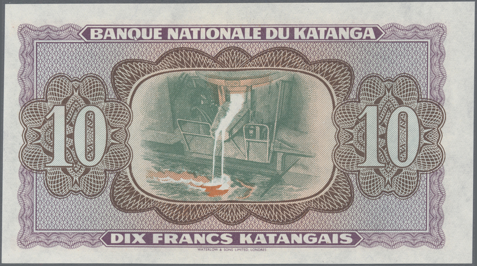 Lot 01434 - Katanga | Banknoten - Auktionshaus Christoph Gärtner GmbH & Co. KG 58th AUCTION - Day 1 Lot 01434 - Katanga | Banknoten - Auktionshaus Christoph Gärtner GmbH & Co. KG 58th AUCTION - Day 1