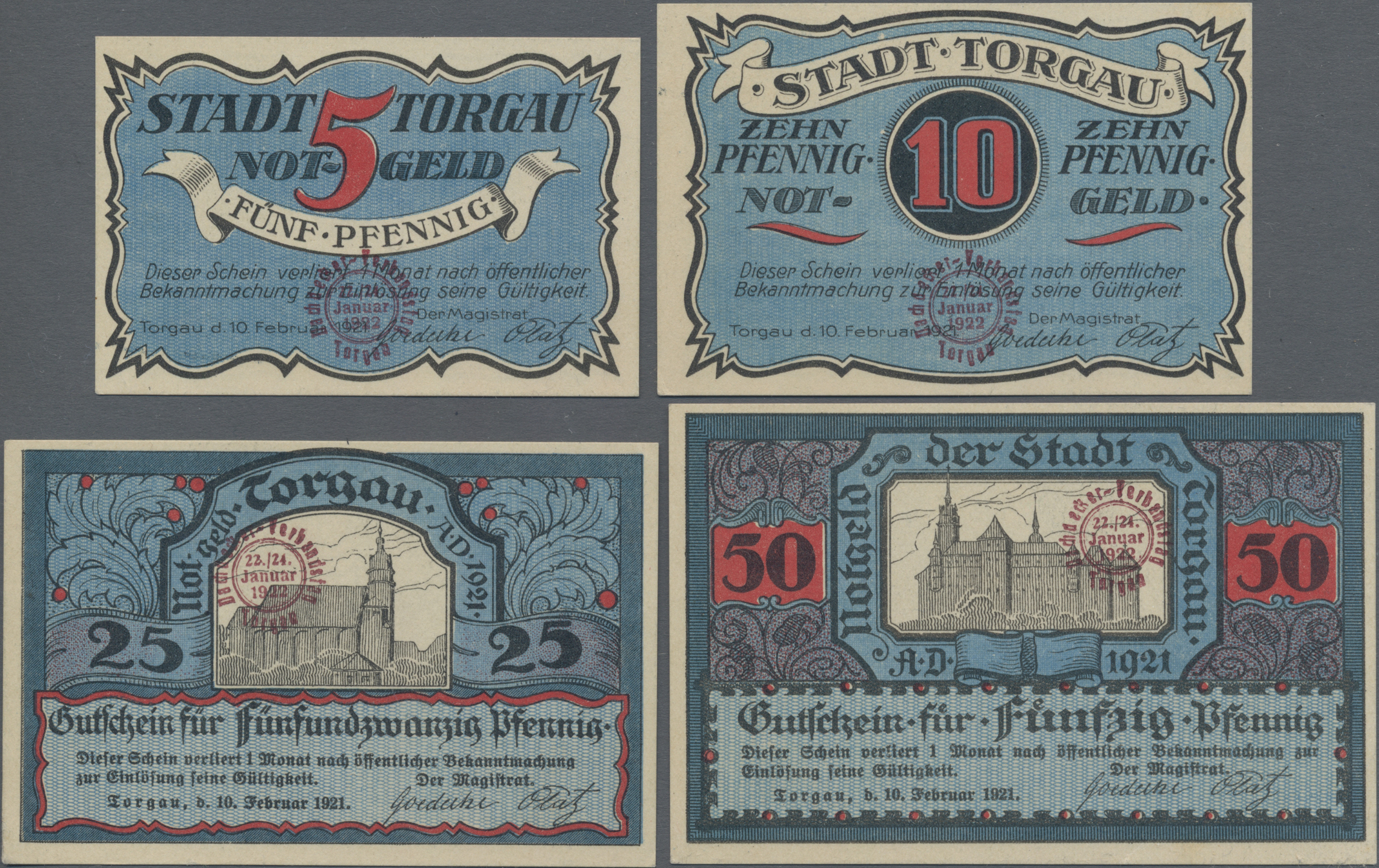 Lot 00405 - Deutschland - Notgeld - Sachsen-Anhalt | Banknoten  -  Auktionshaus Christoph Gärtner GmbH & Co. KG 57th AUCTION - Day 1