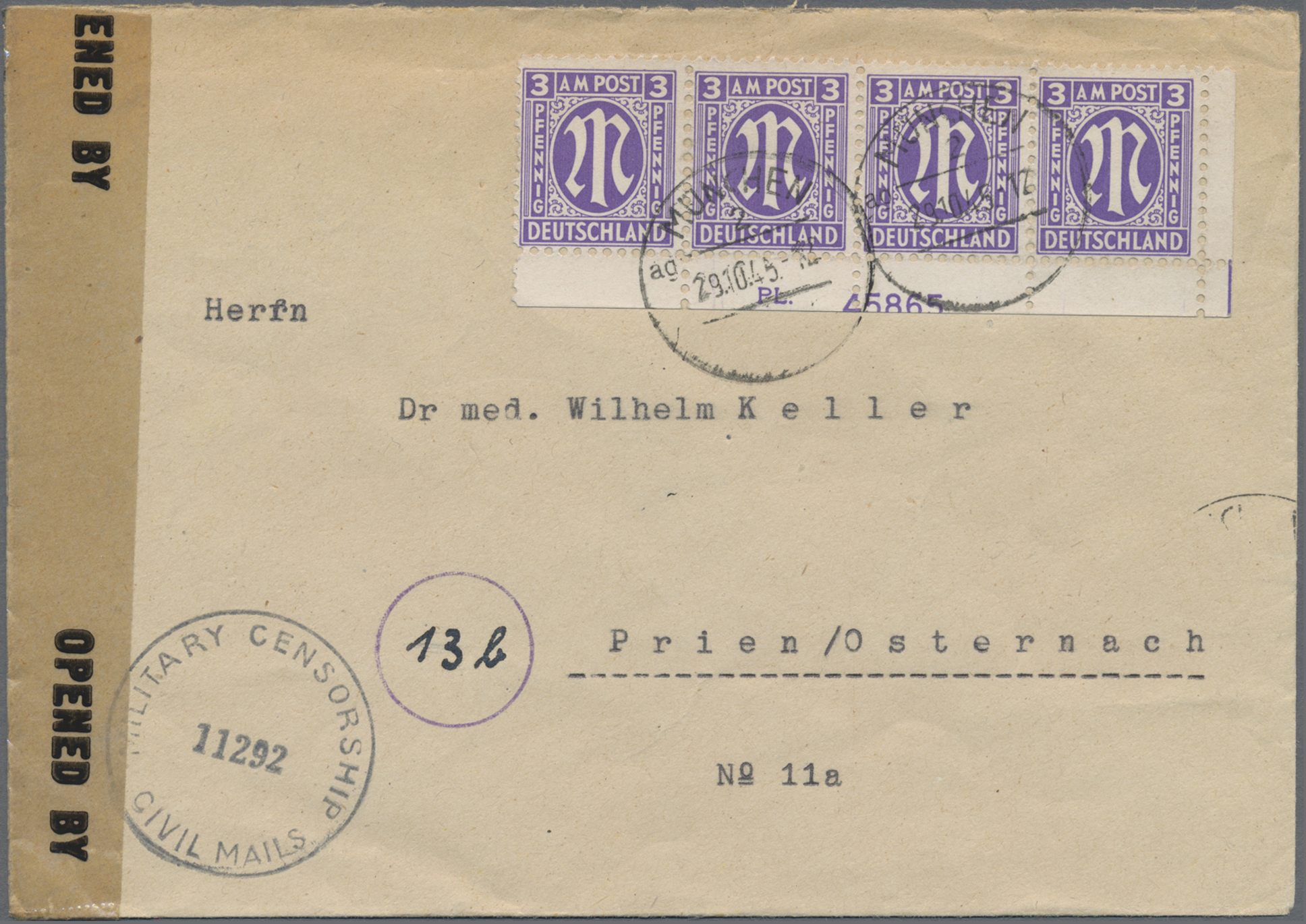 Lot 06544 - bizone  -  Auktionshaus Christoph Gärtner GmbH & Co. KG 58th AUCTION - Day 2