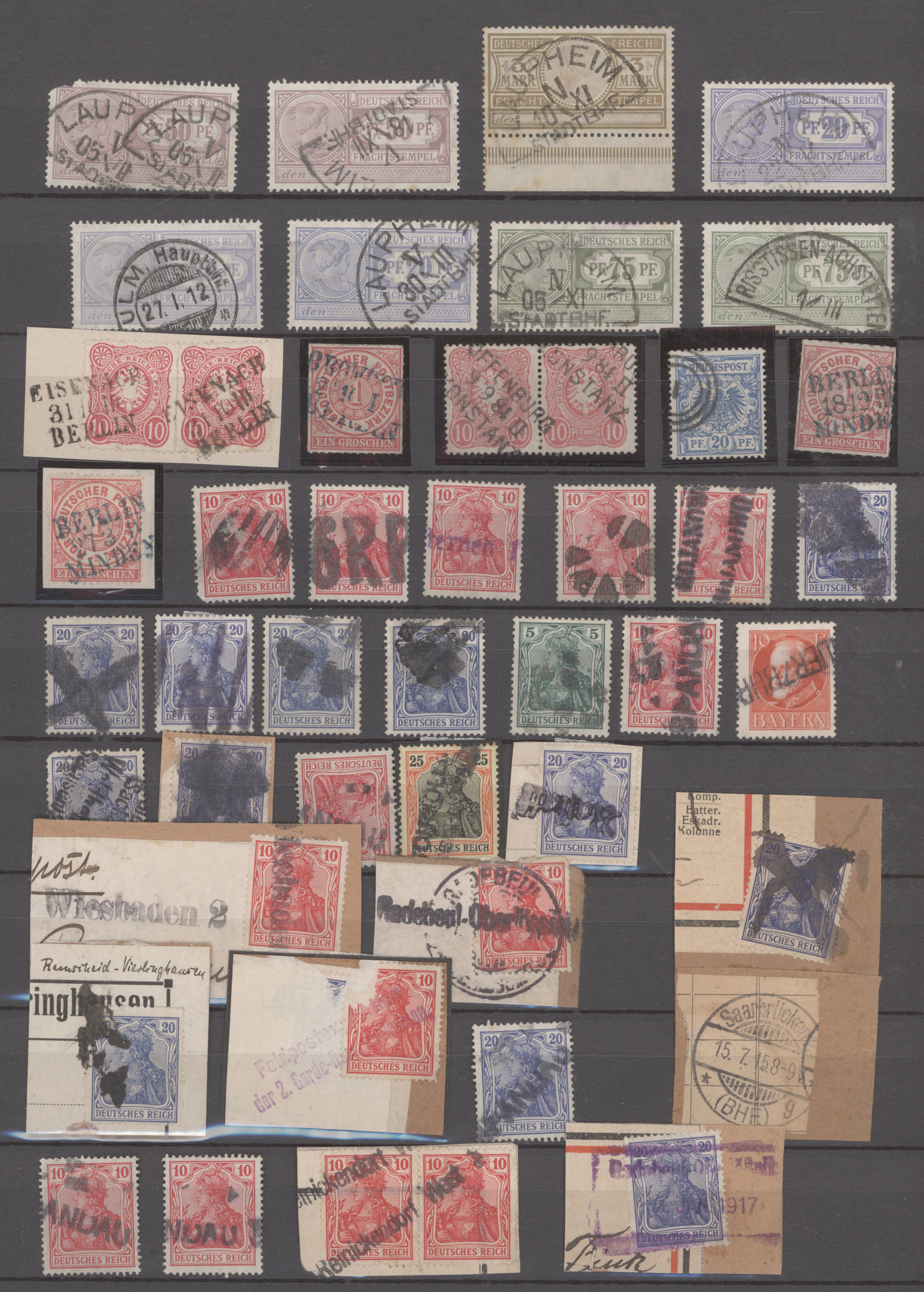 Lot 10914 - deutsches reich - stempel - Auktionshaus Christoph Gärtner GmbH & Co. KG 57th AUCTION - Day 5 Lot 10914 - deutsches reich - stempel - Auktionshaus Christoph Gärtner GmbH & Co. KG 57th AUCTION - Day 5