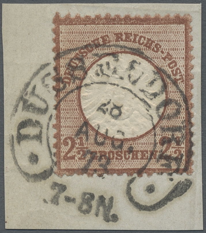 Lot 860 - Deutsches Reich - Brustschild  -  Auktionshaus Edgar Mohrmann & Co. Internat. Briefmarken-Auktionen GmhH Auction #211  