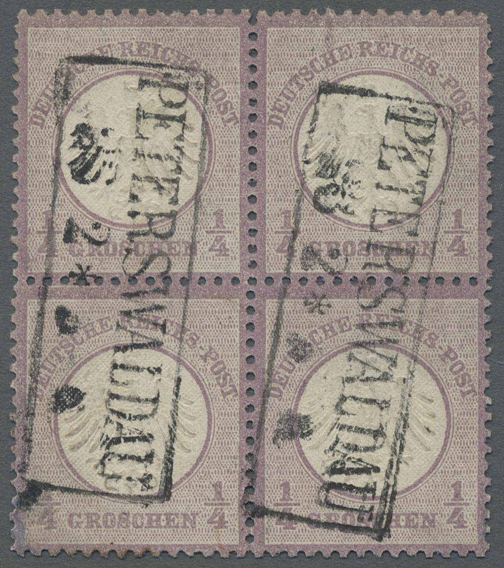Lot 2117 - Deutsches Reich - Brustschild  -  Auktionshaus Edgar Mohrmann & Co. Internat. Briefmarken-Auktionen GmhH Auction #211  