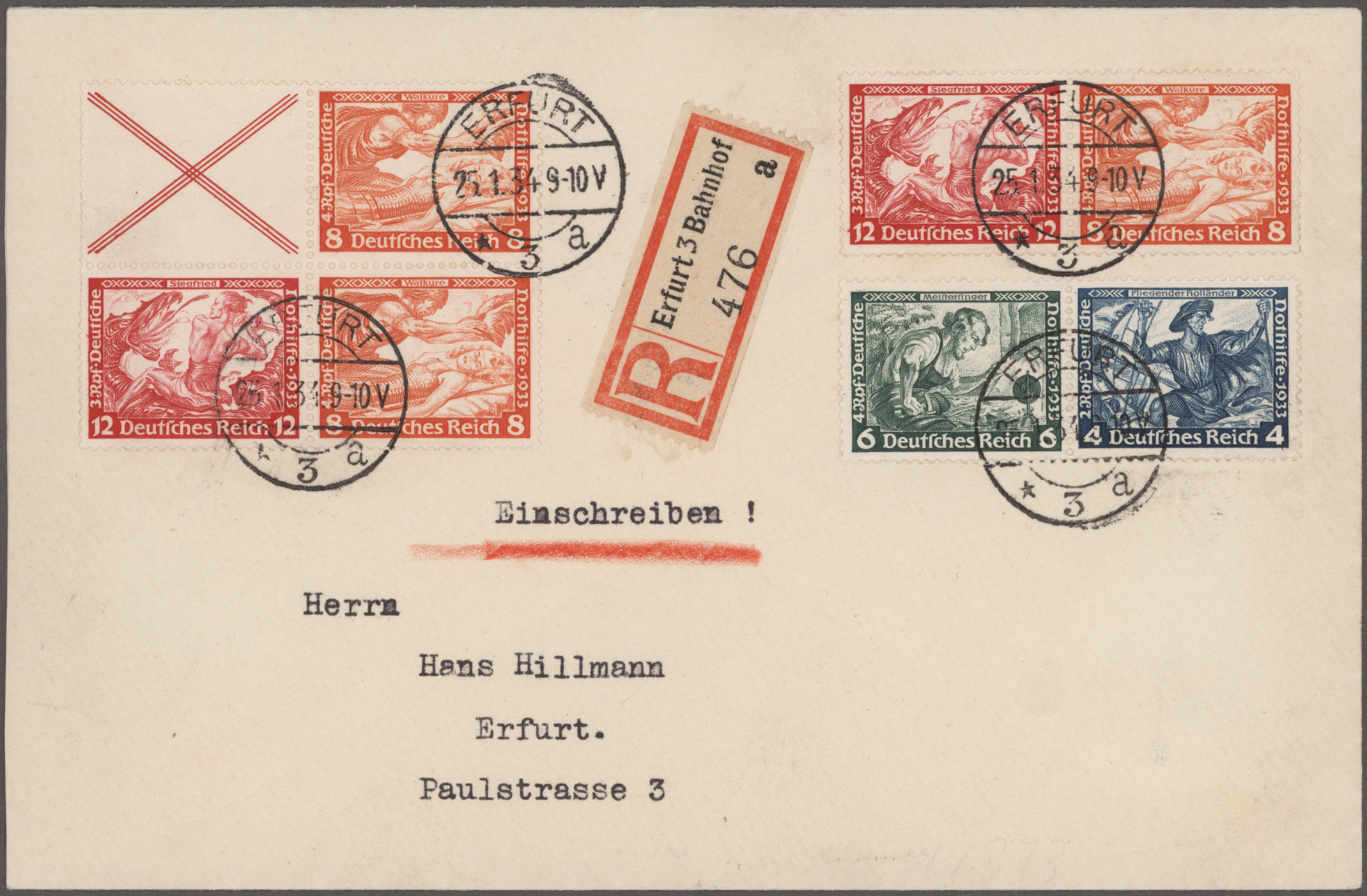 Lot 10677 - Deutsches Reich - 3. Reich - Auktionshaus Christoph Gärtner GmbH & Co. KG 57th AUCTION - Day 5 Lot 10677 - Deutsches Reich - 3. Reich - Auktionshaus Christoph Gärtner GmbH & Co. KG 57th AUCTION - Day 5