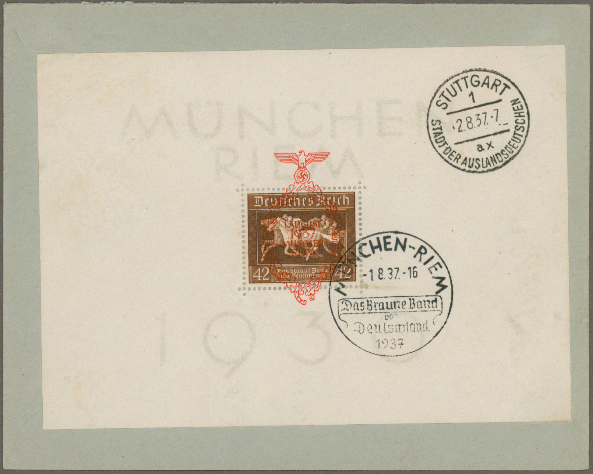 Lot 05233 - Deutsches Reich - 3. Reich - Auktionshaus Christoph Gärtner GmbH & Co. KG 57th AUCTION - Day 3 Lot 05233 - Deutsches Reich - 3. Reich - Auktionshaus Christoph Gärtner GmbH & Co. KG 57th AUCTION - Day 3