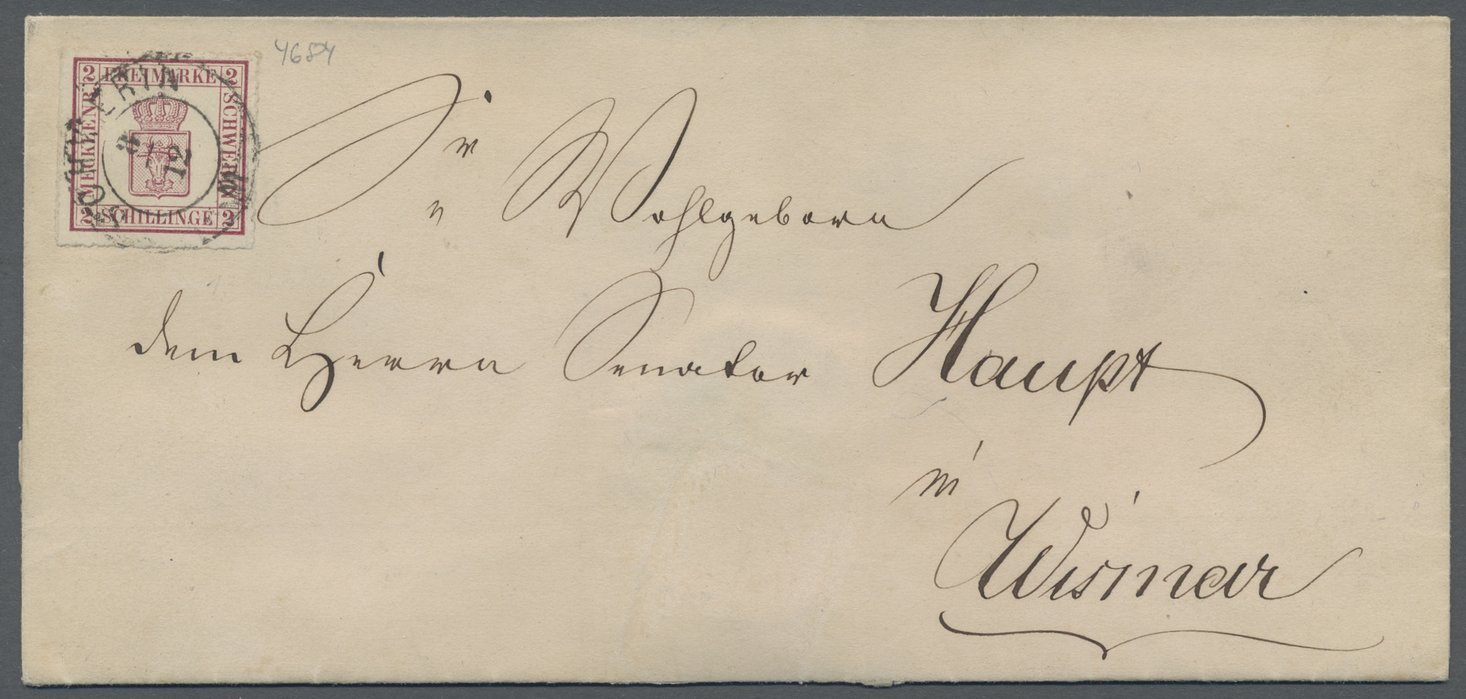 Lot 401 - Mecklenburg-Schwerin - Marken und Briefe  -  Auktionshaus Edgar Mohrmann & Co. Internat. Briefmarken-Auktionen GmhH Auction #211  
