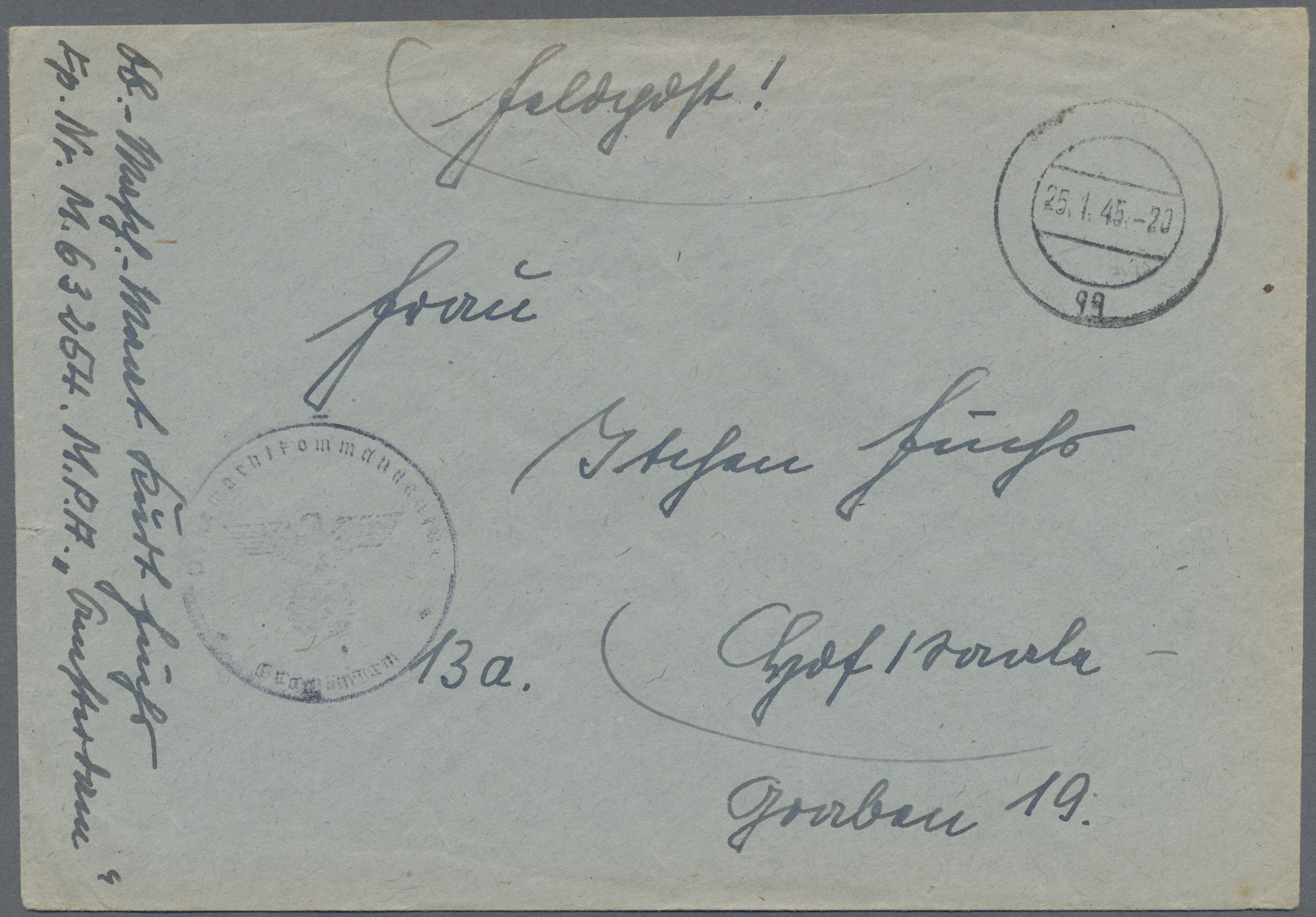 Stamp Auction Feldpost 2 Weltkrieg Sale 43 Germany Europe