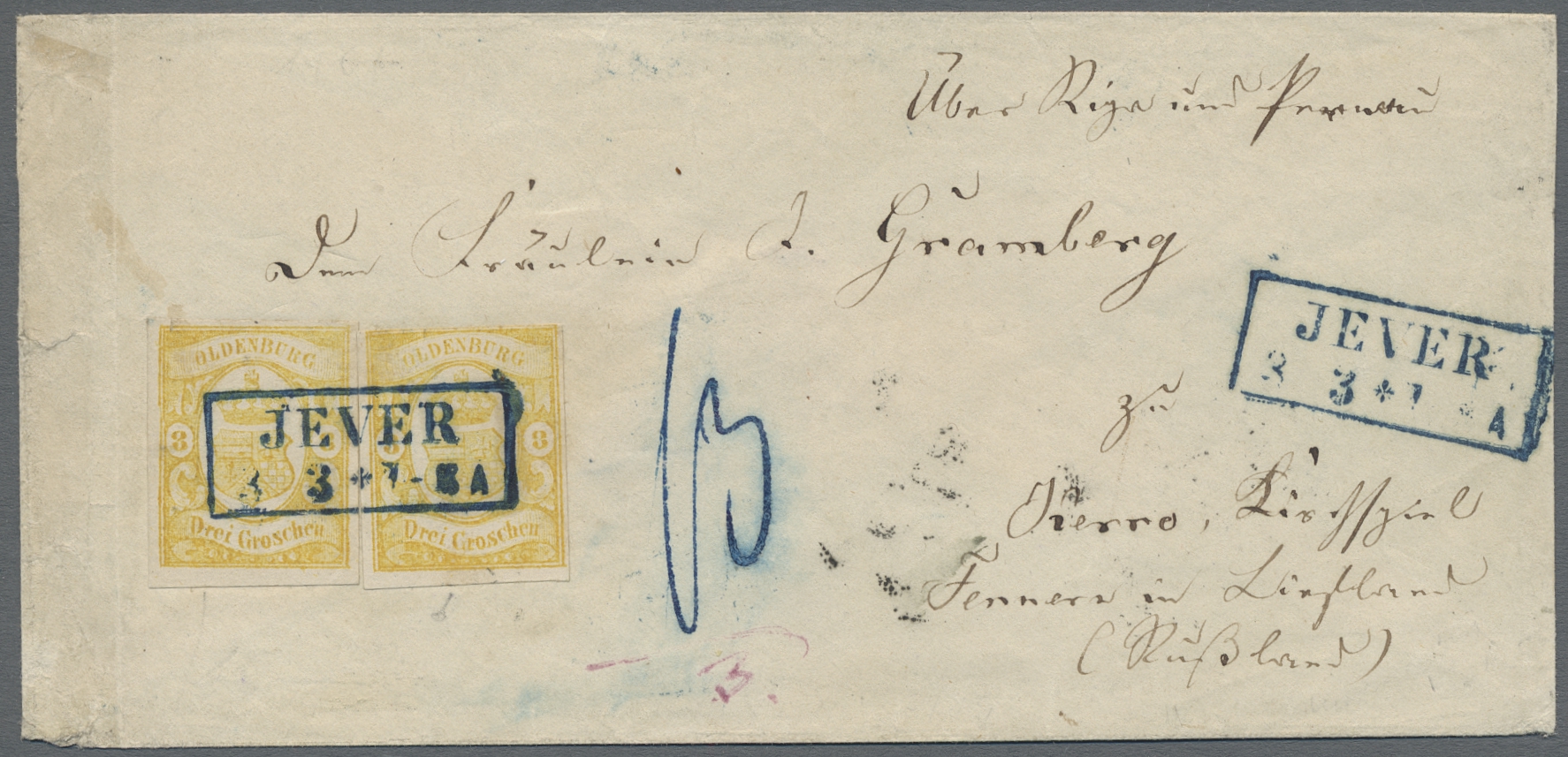 Lot 463 - Oldenburg - Marken und Briefe - Auction #211 Lot 463 - Oldenburg - Marken und Briefe - Auction #211