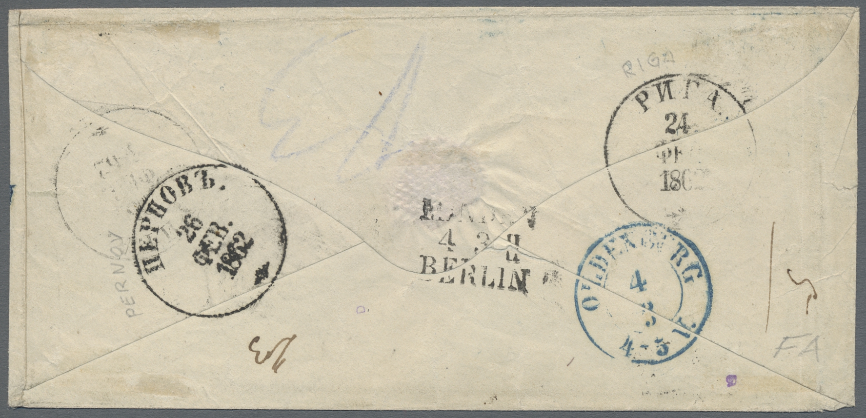 Lot 463 - Oldenburg - Marken und Briefe  -   Auction #211