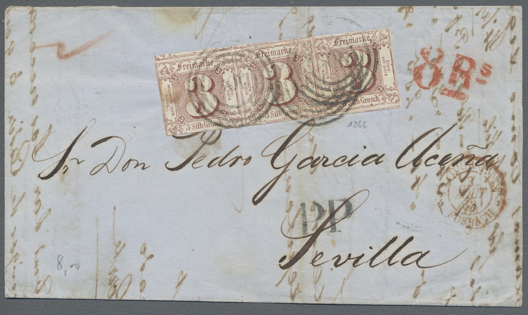 Lot 521 - Thurn & Taxis - Marken und Briefe - Auction #211 Lot 521 - Thurn & Taxis - Marken und Briefe - Auction #211