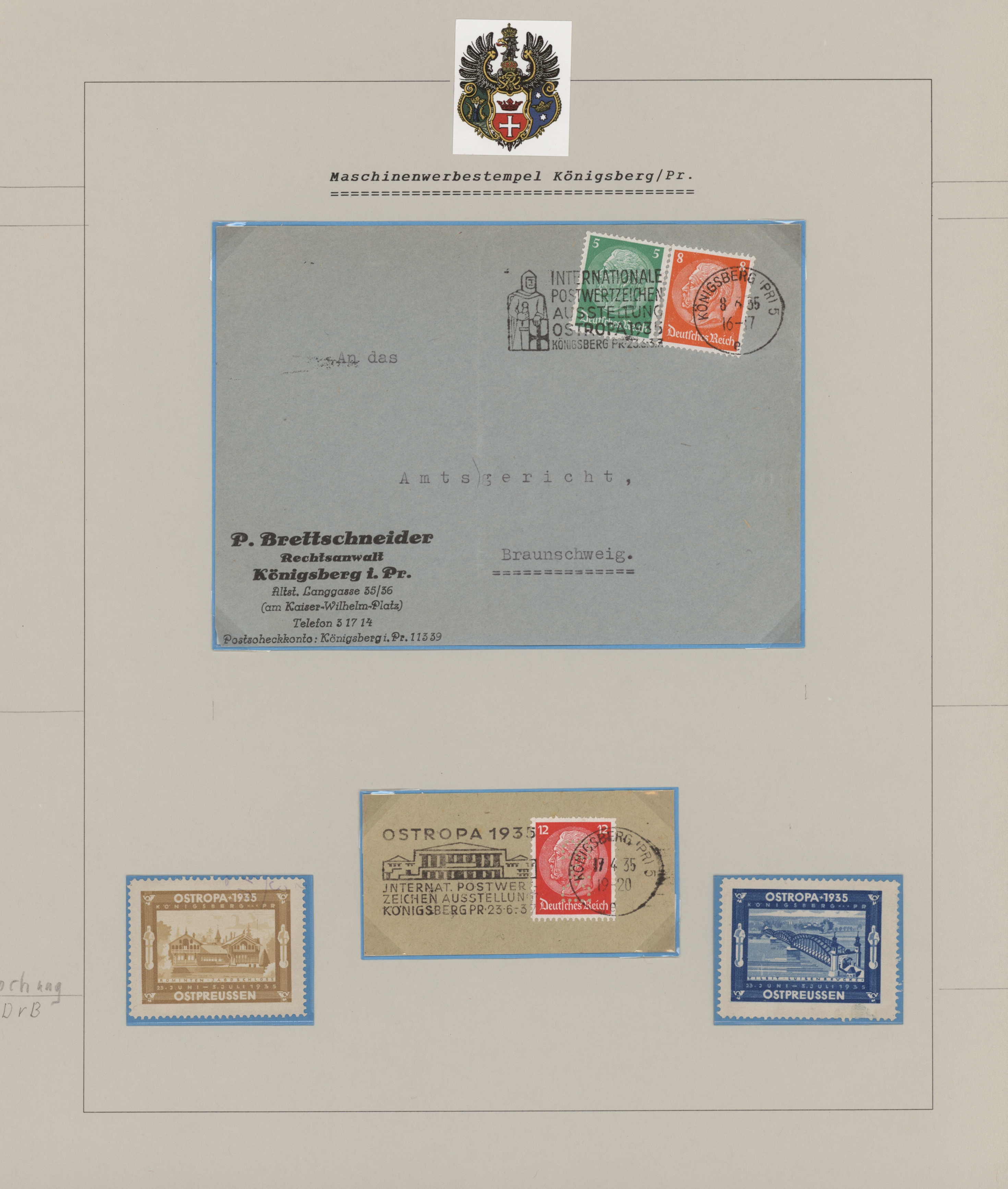 Lot 08713 - Deutsches Reich - 3. Reich  -  Auktionshaus Christoph Gärtner GmbH & Co. KG 53rd AUCTION - Day 5, Collections Estates, Germany, Picture Postcards