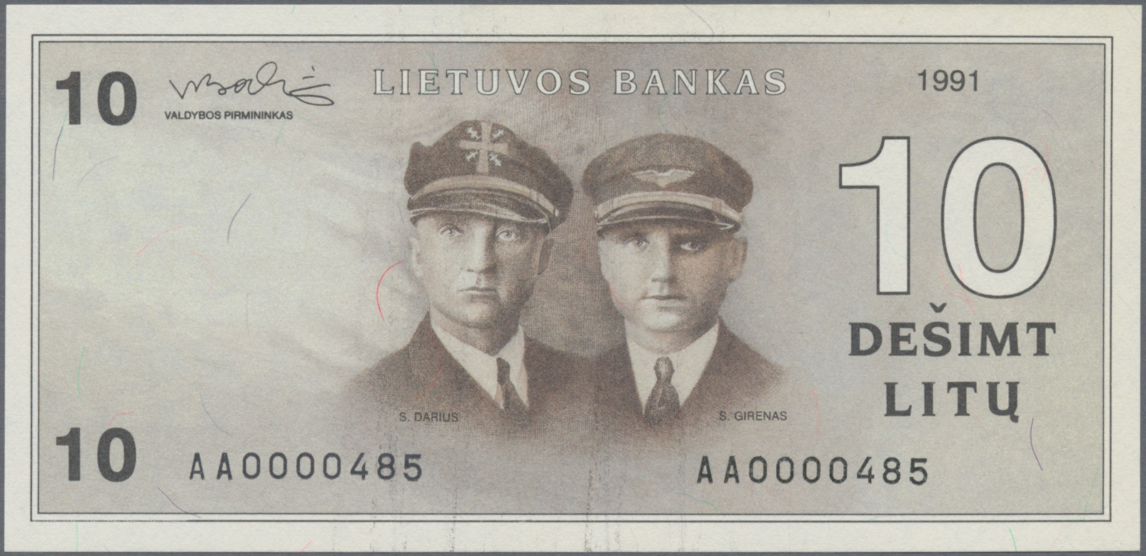 Lot 01472 - Lithuania / Litauen | Banknoten - Auktionshaus Christoph Gärtner GmbH & Co. KG 58th AUCTION - Day 1 Lot 01472 - Lithuania / Litauen | Banknoten - Auktionshaus Christoph Gärtner GmbH & Co. KG 58th AUCTION - Day 1