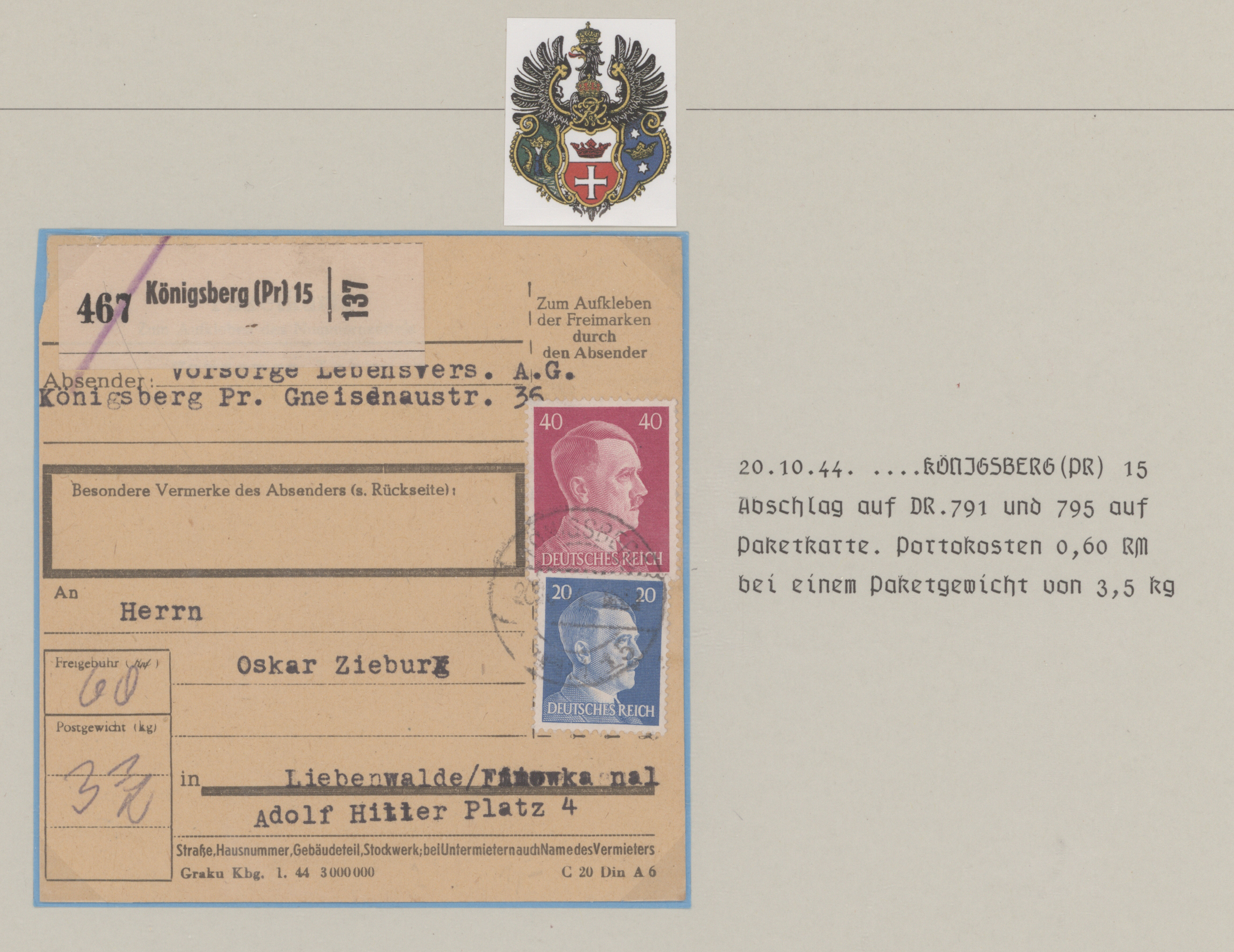 Lot 08709 - Deutsches Reich - 3. Reich  -  Auktionshaus Christoph Gärtner GmbH & Co. KG 53rd AUCTION - Day 5, Collections Estates, Germany, Picture Postcards
