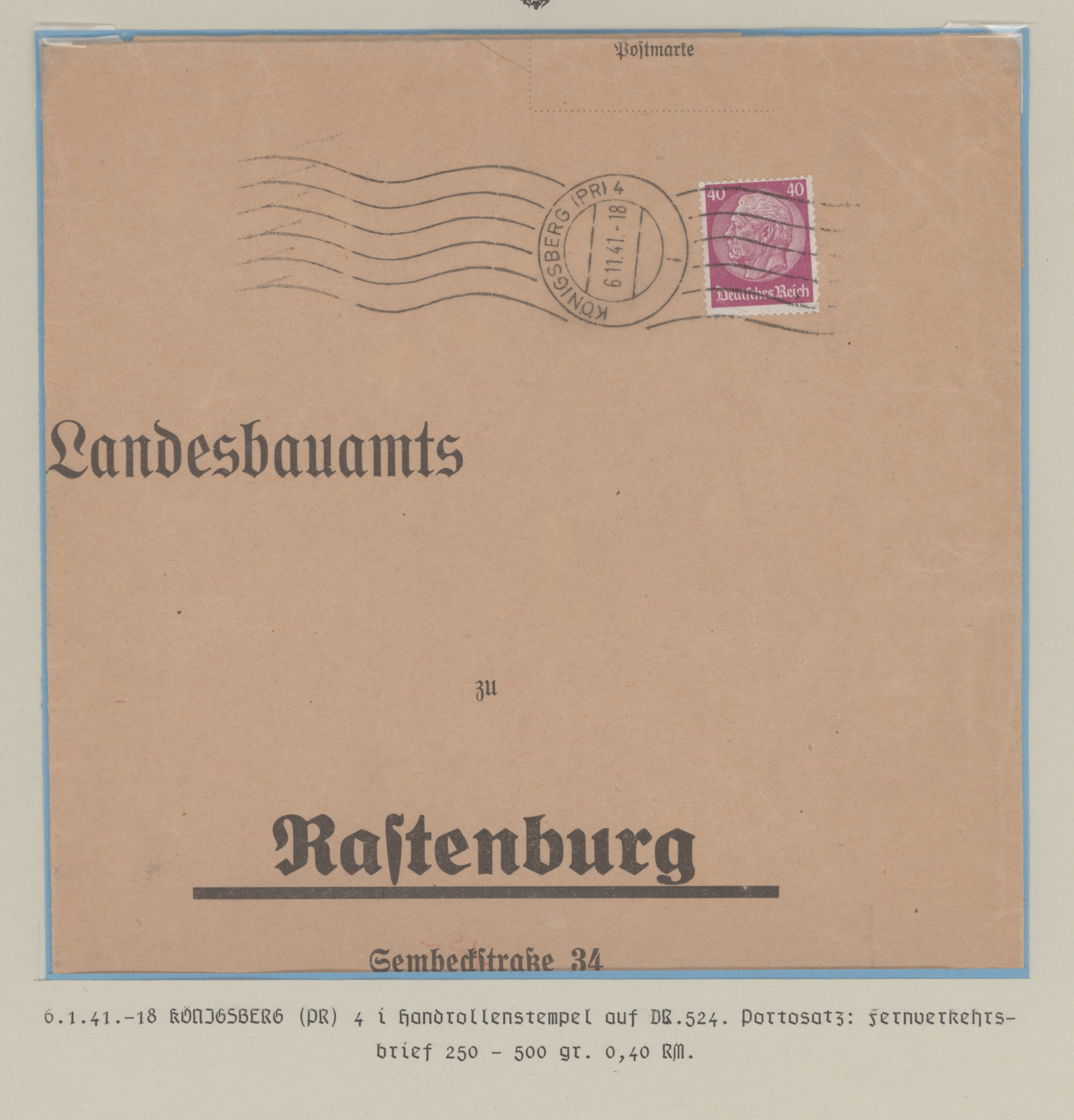 Lot 08709 - Deutsches Reich - 3. Reich  -  Auktionshaus Christoph Gärtner GmbH & Co. KG 53rd AUCTION - Day 5, Collections Estates, Germany, Picture Postcards