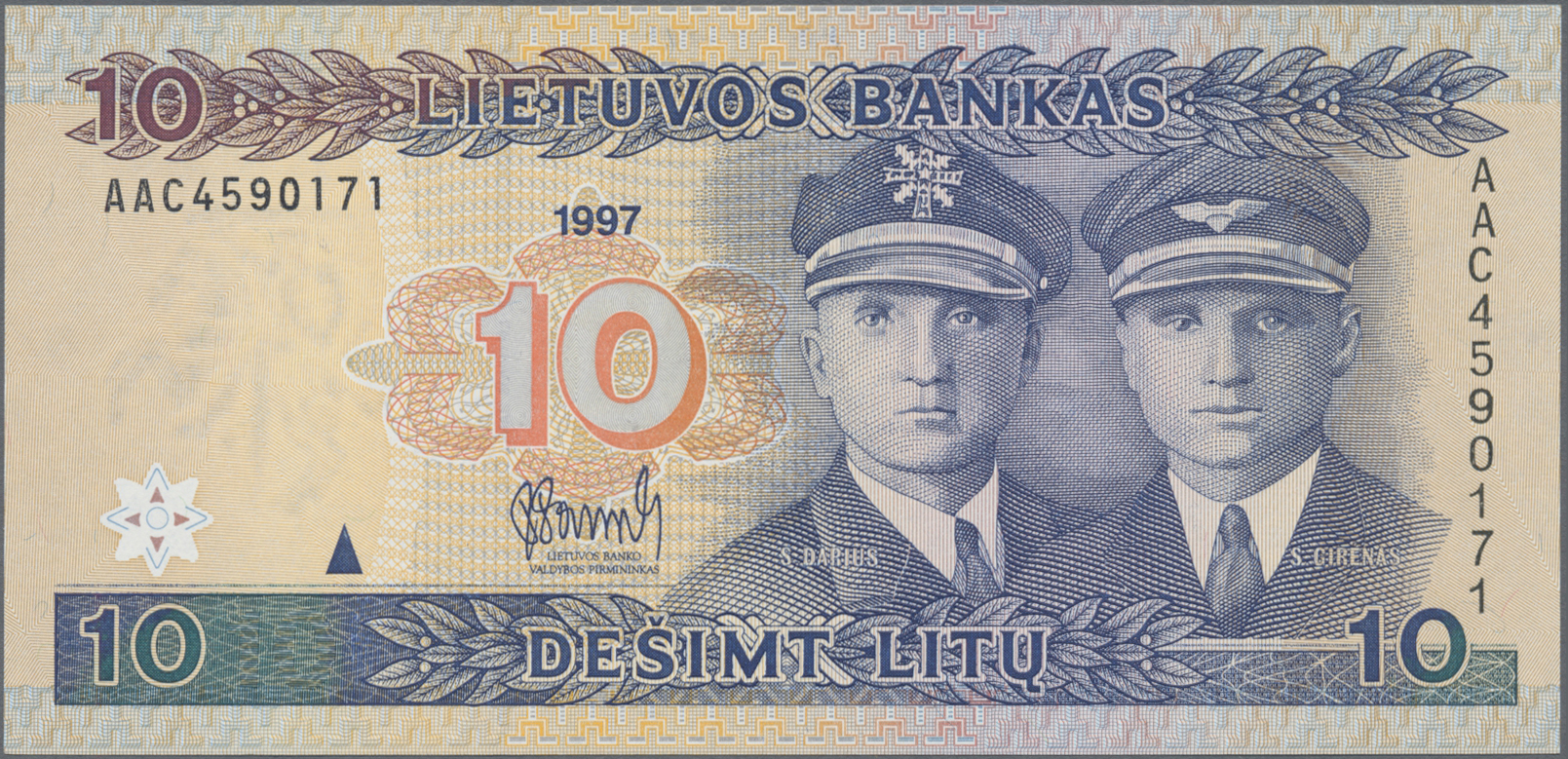 Lot 01474 - Lithuania / Litauen | Banknoten - Auktionshaus Christoph Gärtner GmbH & Co. KG 58th AUCTION - Day 1 Lot 01474 - Lithuania / Litauen | Banknoten - Auktionshaus Christoph Gärtner GmbH & Co. KG 58th AUCTION - Day 1