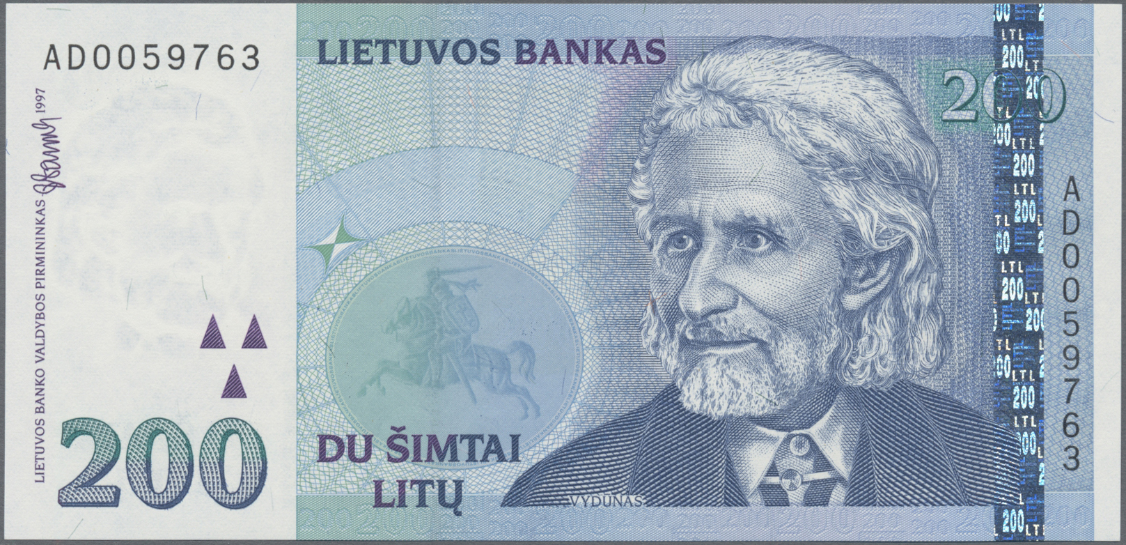 Lot 01476 - Lithuania / Litauen | Banknoten - Auktionshaus Christoph Gärtner GmbH & Co. KG 58th AUCTION - Day 1 Lot 01476 - Lithuania / Litauen | Banknoten - Auktionshaus Christoph Gärtner GmbH & Co. KG 58th AUCTION - Day 1