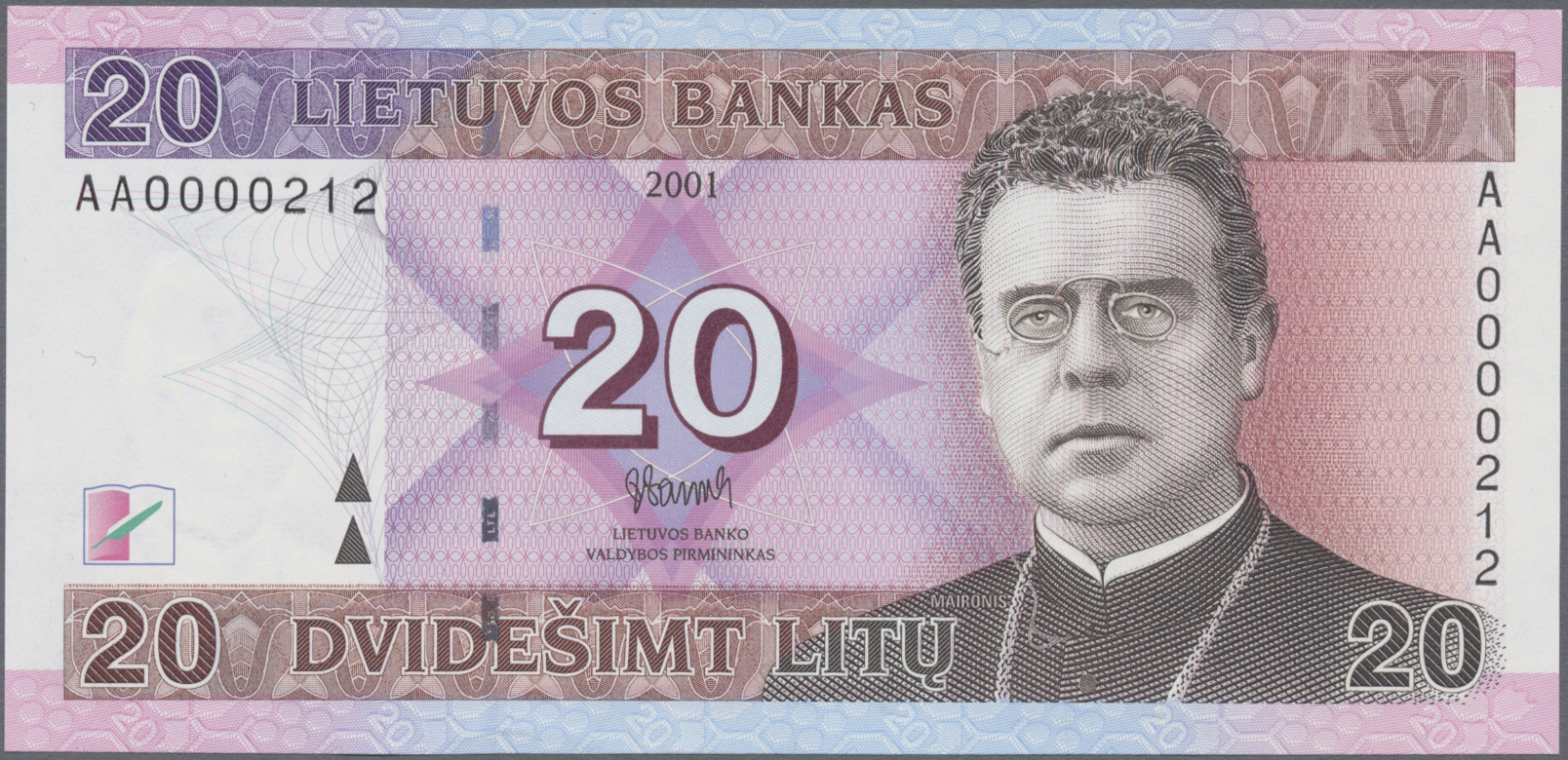 Lot 01478 - Lithuania / Litauen | Banknoten - Auktionshaus Christoph Gärtner GmbH & Co. KG 58th AUCTION - Day 1 Lot 01478 - Lithuania / Litauen | Banknoten - Auktionshaus Christoph Gärtner GmbH & Co. KG 58th AUCTION - Day 1