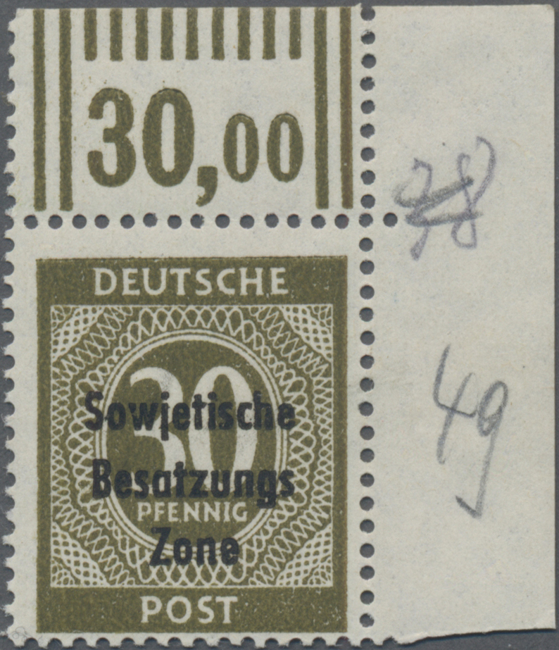 Lot 06359 - Sowjetische Zone - Allgemeine Ausgaben - Auktionshaus Christoph Gärtner GmbH & Co. KG 55th AUCTION - Day 3 Lot 06359 - Sowjetische Zone - Allgemeine Ausgaben - Auktionshaus Christoph Gärtner GmbH & Co. KG 55th AUCTION - Day 3