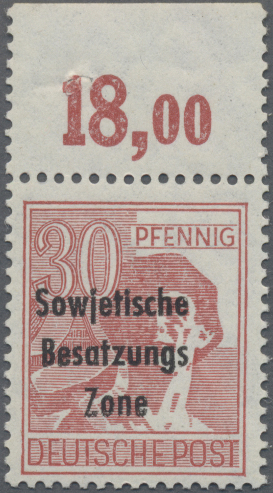 Lot 06353 - Sowjetische Zone - Allgemeine Ausgaben - Auktionshaus Christoph Gärtner GmbH & Co. KG 55th AUCTION - Day 3 Lot 06353 - Sowjetische Zone - Allgemeine Ausgaben - Auktionshaus Christoph Gärtner GmbH & Co. KG 55th AUCTION - Day 3