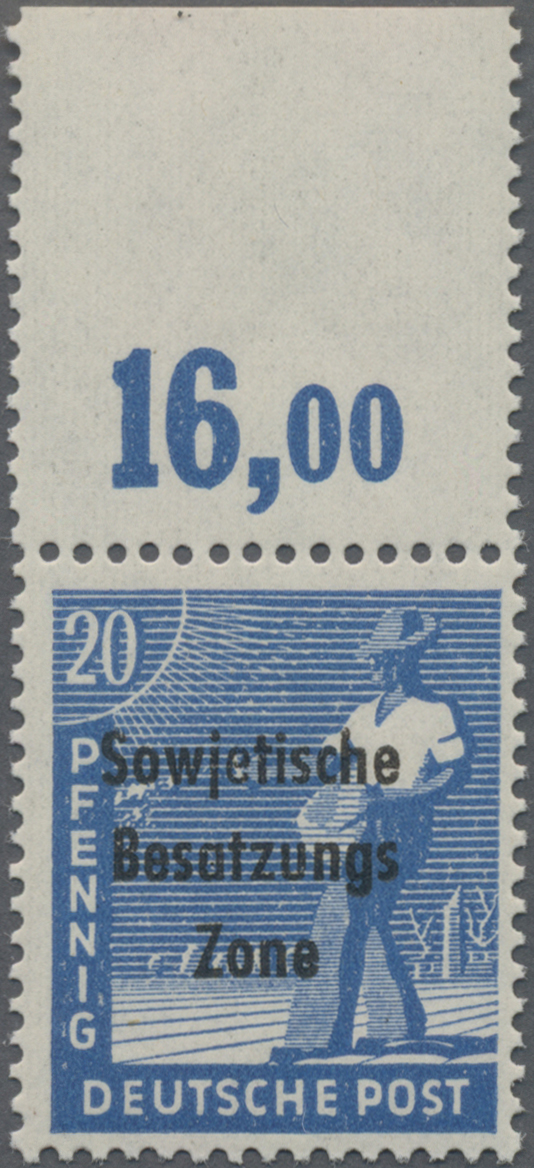Lot 06349 - Sowjetische Zone - Allgemeine Ausgaben - Auktionshaus Christoph Gärtner GmbH & Co. KG 55th AUCTION - Day 3 Lot 06349 - Sowjetische Zone - Allgemeine Ausgaben - Auktionshaus Christoph Gärtner GmbH & Co. KG 55th AUCTION - Day 3