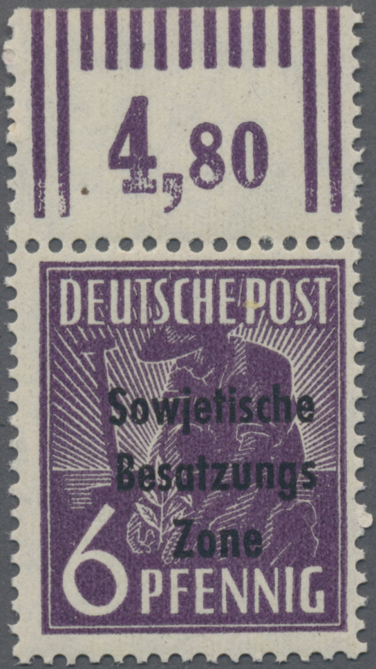 Lot 06340 - Sowjetische Zone - Allgemeine Ausgaben - Auktionshaus Christoph Gärtner GmbH & Co. KG 55th AUCTION - Day 3 Lot 06340 - Sowjetische Zone - Allgemeine Ausgaben - Auktionshaus Christoph Gärtner GmbH & Co. KG 55th AUCTION - Day 3