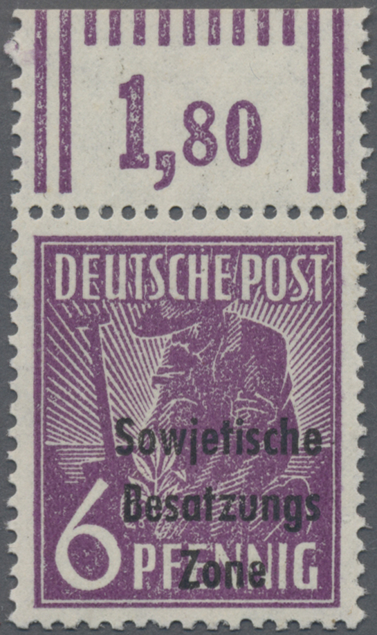 Lot 06339 - Sowjetische Zone - Allgemeine Ausgaben - Auktionshaus Christoph Gärtner GmbH & Co. KG 55th AUCTION - Day 3 Lot 06339 - Sowjetische Zone - Allgemeine Ausgaben - Auktionshaus Christoph Gärtner GmbH & Co. KG 55th AUCTION - Day 3