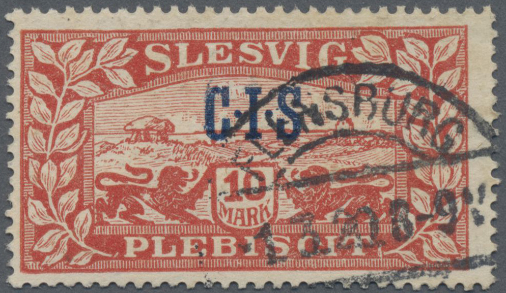 Lot 05920 - Deutsche Abstimmungsgebiete: Schleswig - Dienstmarken - Auktionshaus Christoph Gärtner GmbH & Co. KG 57th AUCTION - Day 3 Lot 05920 - Deutsche Abstimmungsgebiete: Schleswig - Dienstmarken - Auktionshaus Christoph Gärtner GmbH & Co. KG 57th AUCTION - Day 3