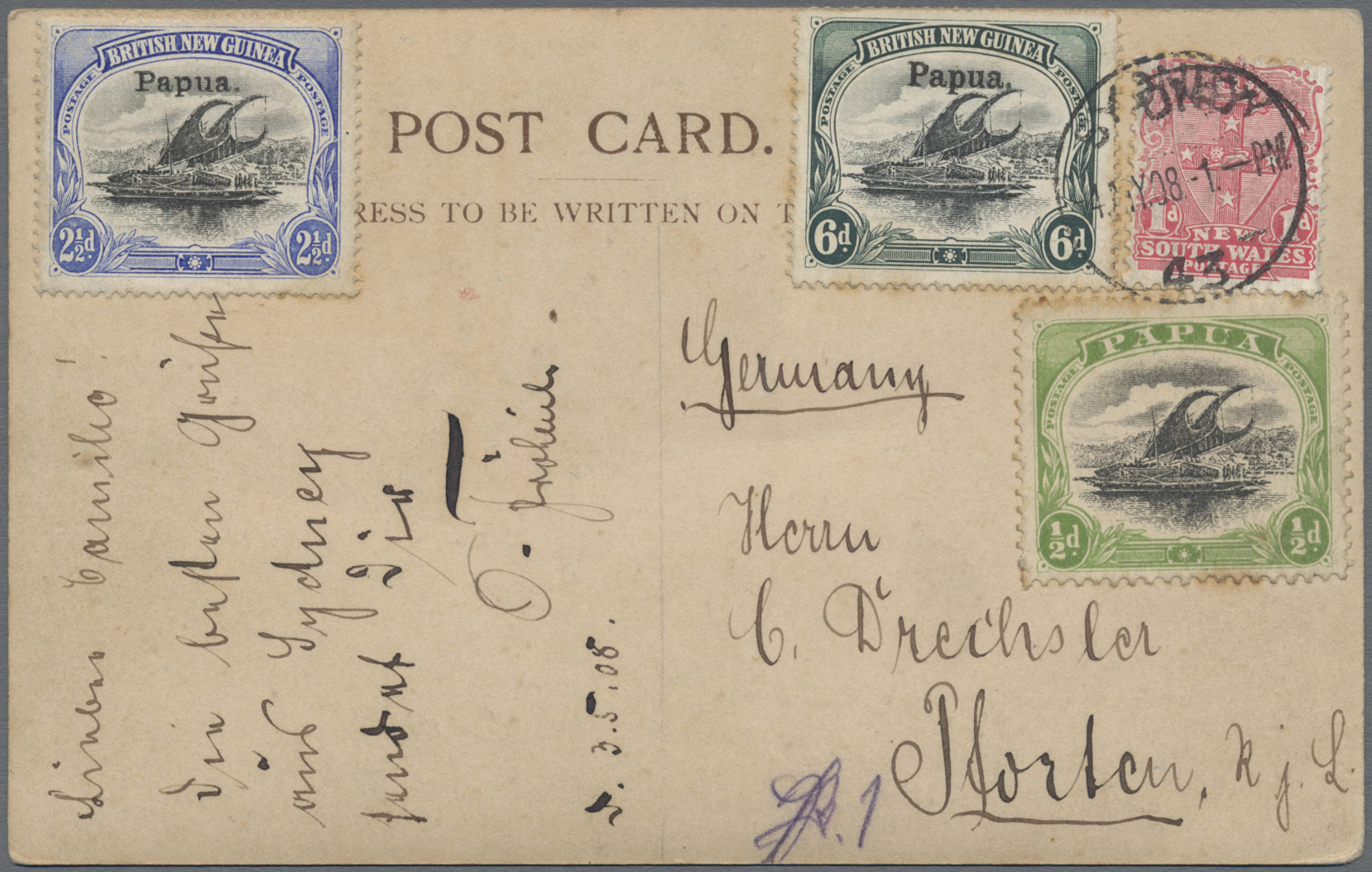 Lot 03035 - papua - Auktionshaus Christoph Gärtner GmbH & Co. KG 57th AUCTION - Day 2 Lot 03035 - papua - Auktionshaus Christoph Gärtner GmbH & Co. KG 57th AUCTION - Day 2