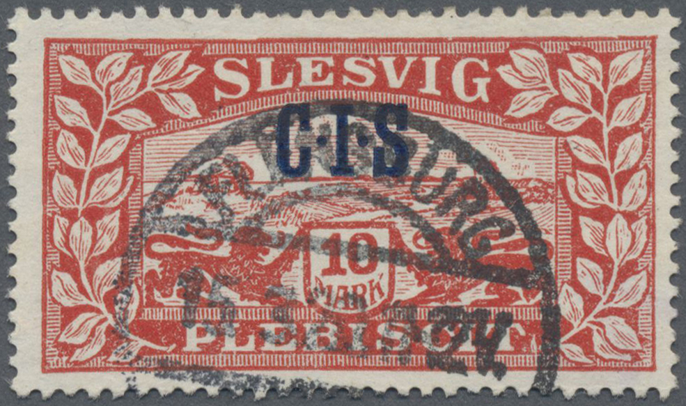 Lot 05917 - Deutsche Abstimmungsgebiete: Schleswig - Dienstmarken - Auktionshaus Christoph Gärtner GmbH & Co. KG 57th AUCTION - Day 3 Lot 05917 - Deutsche Abstimmungsgebiete: Schleswig - Dienstmarken - Auktionshaus Christoph Gärtner GmbH & Co. KG 57th AUCTION - Day 3
