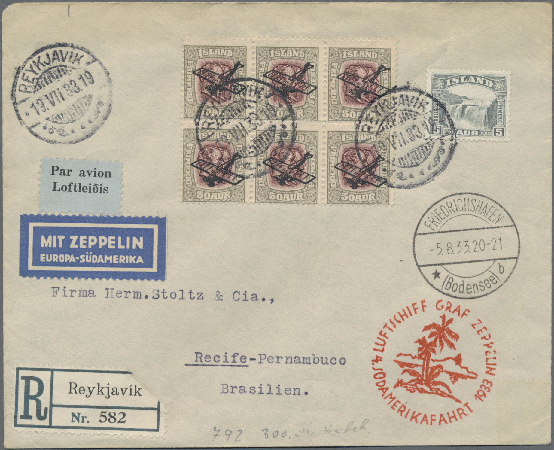 Lot 03274 - zeppelinpost europa  -  Auktionshaus Christoph Gärtner GmbH & Co. KG 55th AUCTION - Day 2