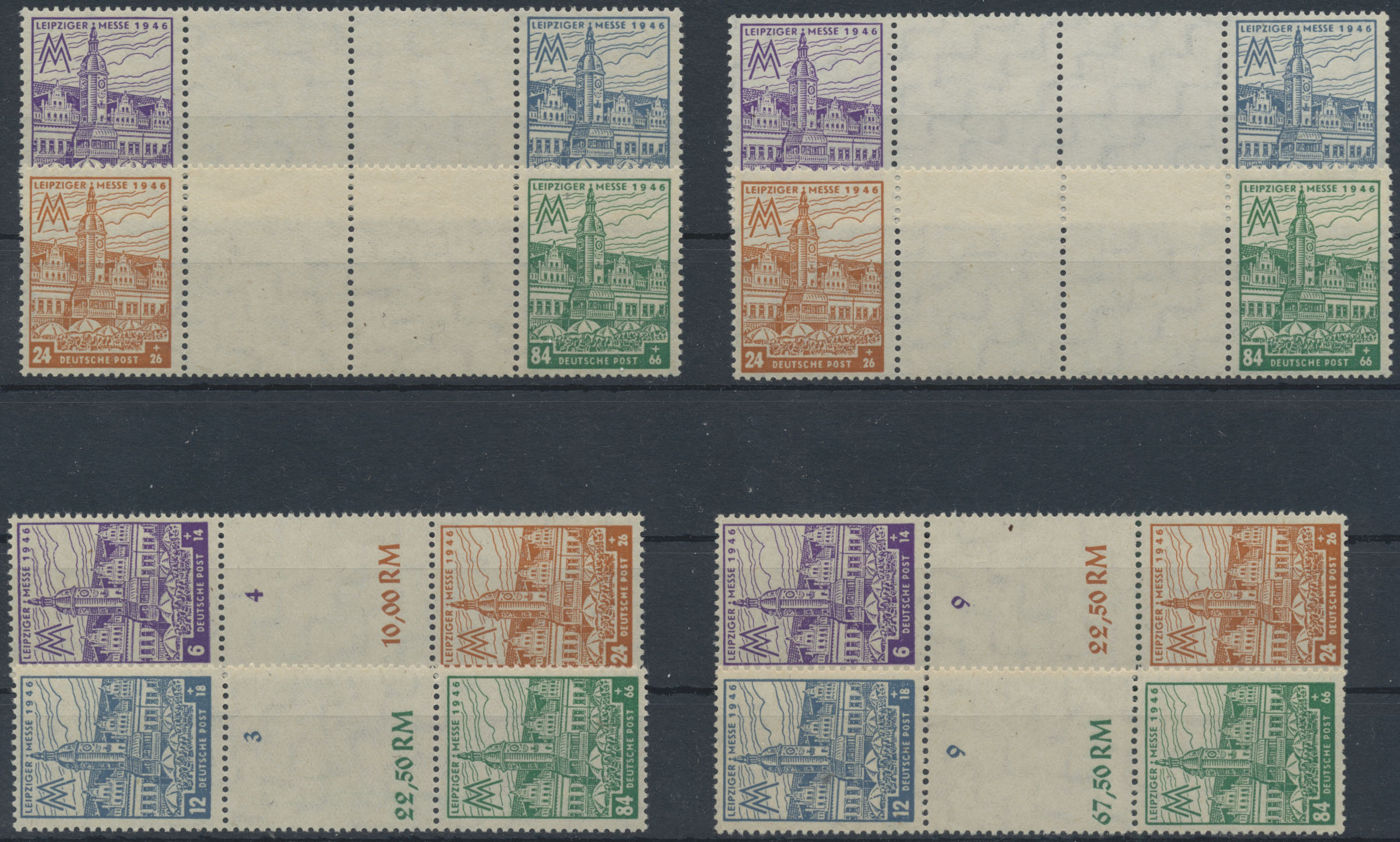 Lot 11388 - Sowjetische Zone - West-Sachsen - Auktionshaus Christoph Gärtner GmbH & Co. KG 57th AUCTION - Day 5 Lot 11388 - Sowjetische Zone - West-Sachsen - Auktionshaus Christoph Gärtner GmbH & Co. KG 57th AUCTION - Day 5