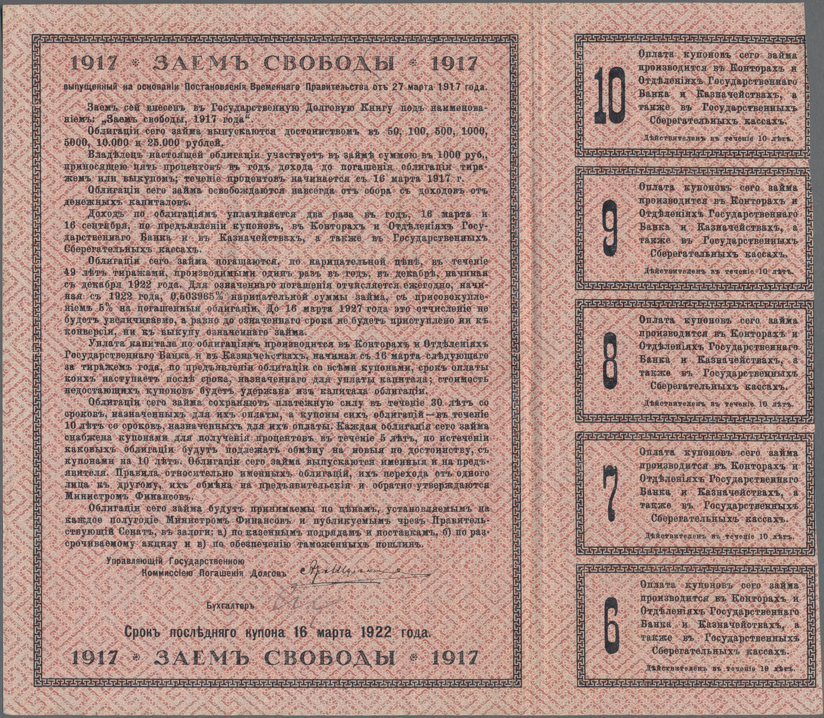 Lot 02283 - Russia / Russland | Banknoten  -  Auktionshaus Christoph Gärtner GmbH & Co. KG Sale #45 Banknotes Worldwide
