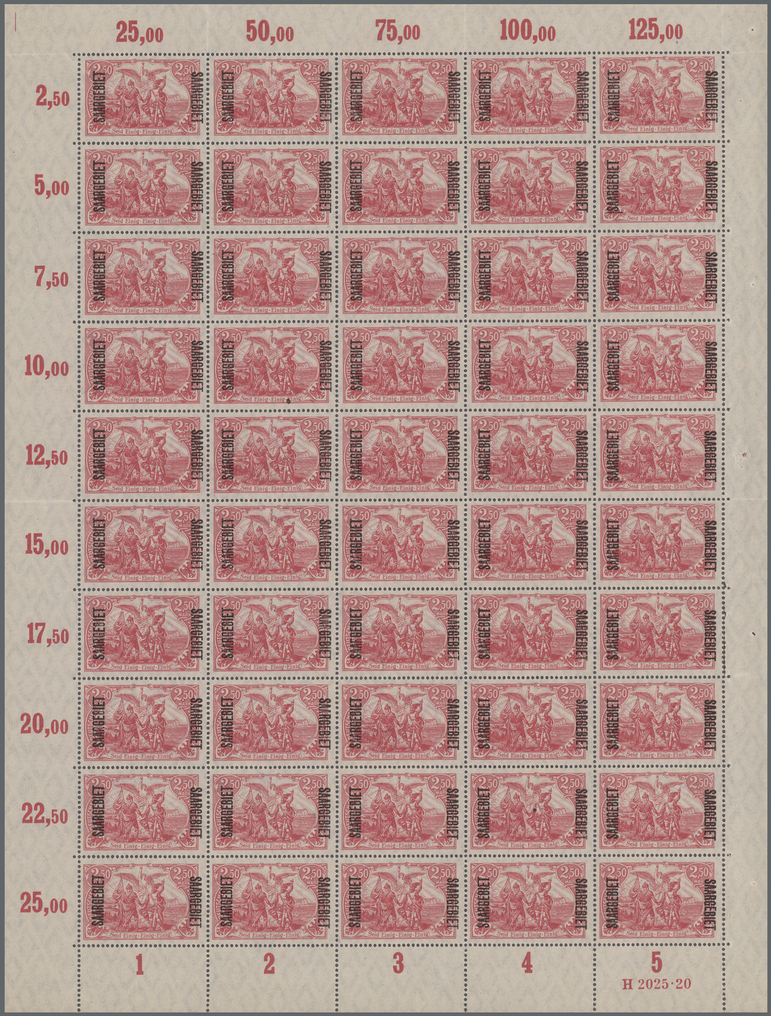 Lot 10938 - Deutsches Reich - Nebengebiete - Auktionshaus Christoph Gärtner GmbH & Co. KG 57th AUCTION - Day 5 Lot 10938 - Deutsches Reich - Nebengebiete - Auktionshaus Christoph Gärtner GmbH & Co. KG 57th AUCTION - Day 5