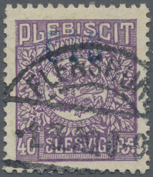 Lot 05908 - Deutsche Abstimmungsgebiete: Schleswig - Dienstmarken - Auktionshaus Christoph Gärtner GmbH & Co. KG 57th AUCTION - Day 3 Lot 05908 - Deutsche Abstimmungsgebiete: Schleswig - Dienstmarken - Auktionshaus Christoph Gärtner GmbH & Co. KG 57th AUCTION - Day 3