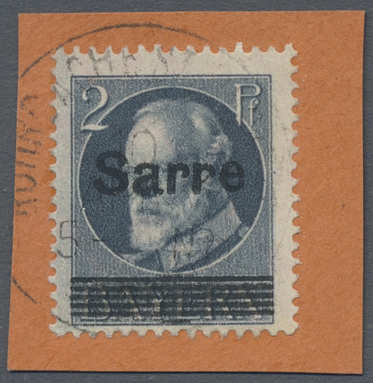 Lot 1438 - Deutsche Abstimmungsgebiete: Saargebiet  -   Auction #211